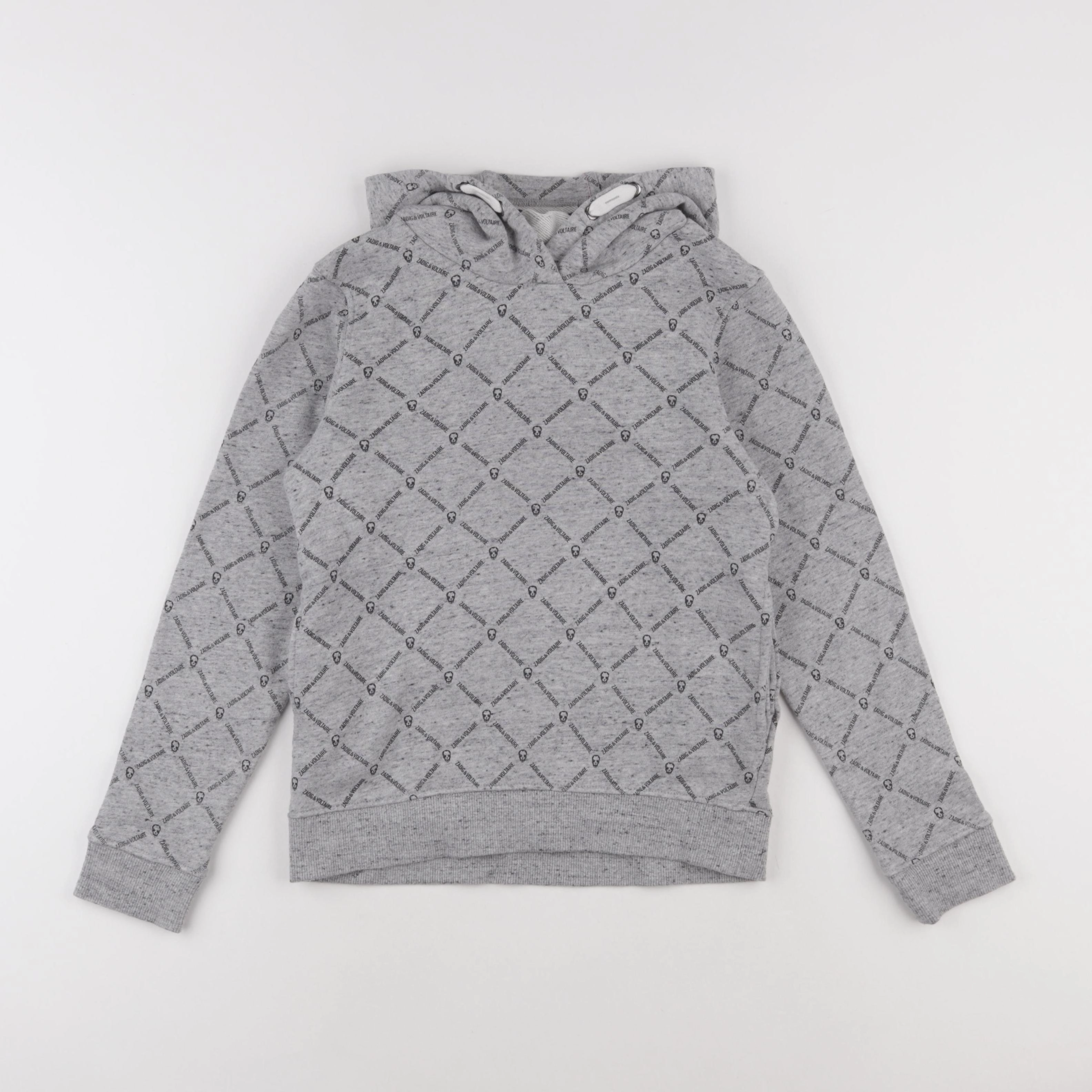 Zadig & Voltaire - sweat gris - 10 ans