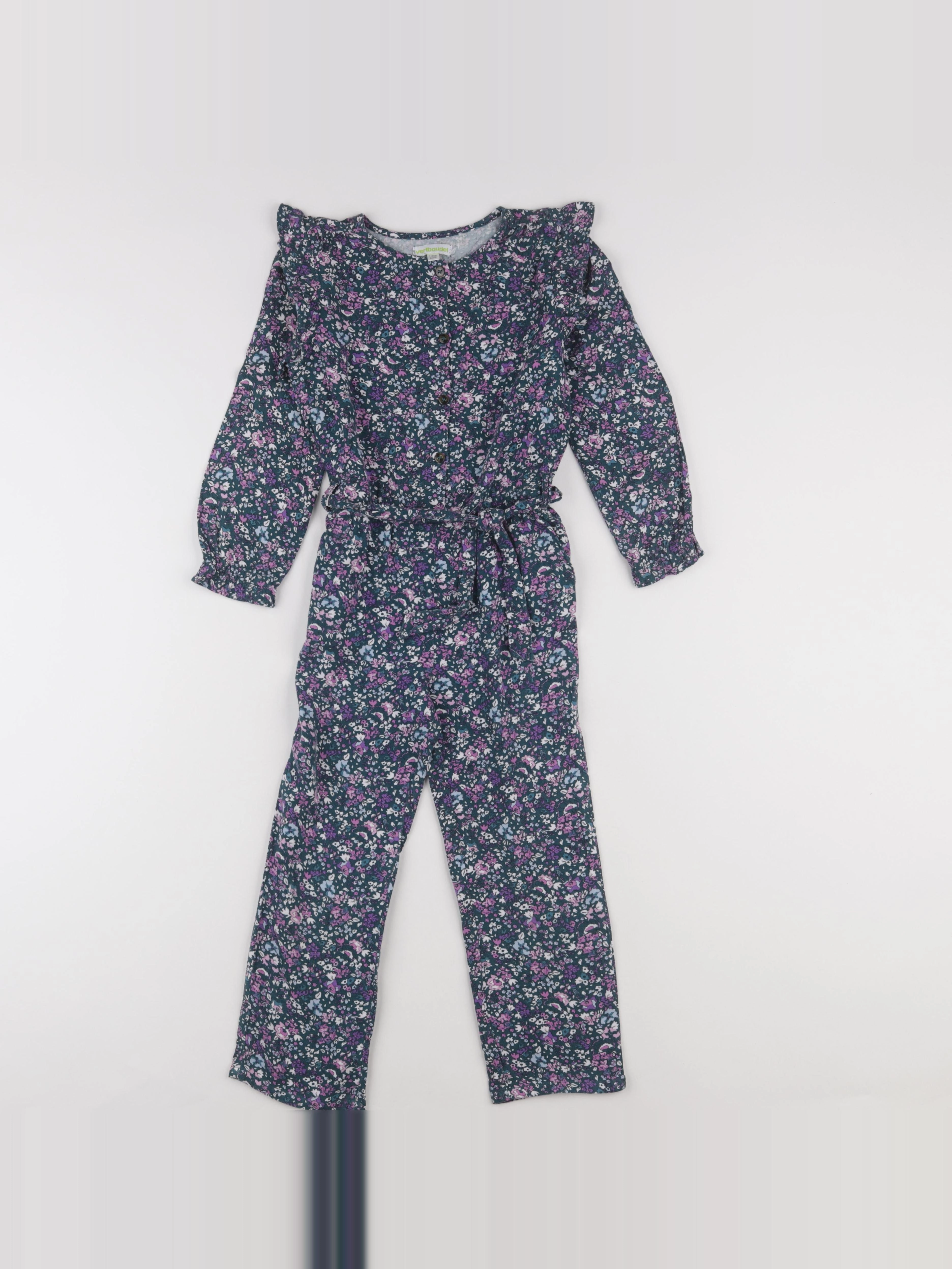 Vertbaudet - combinaison multicolore - 5 ans