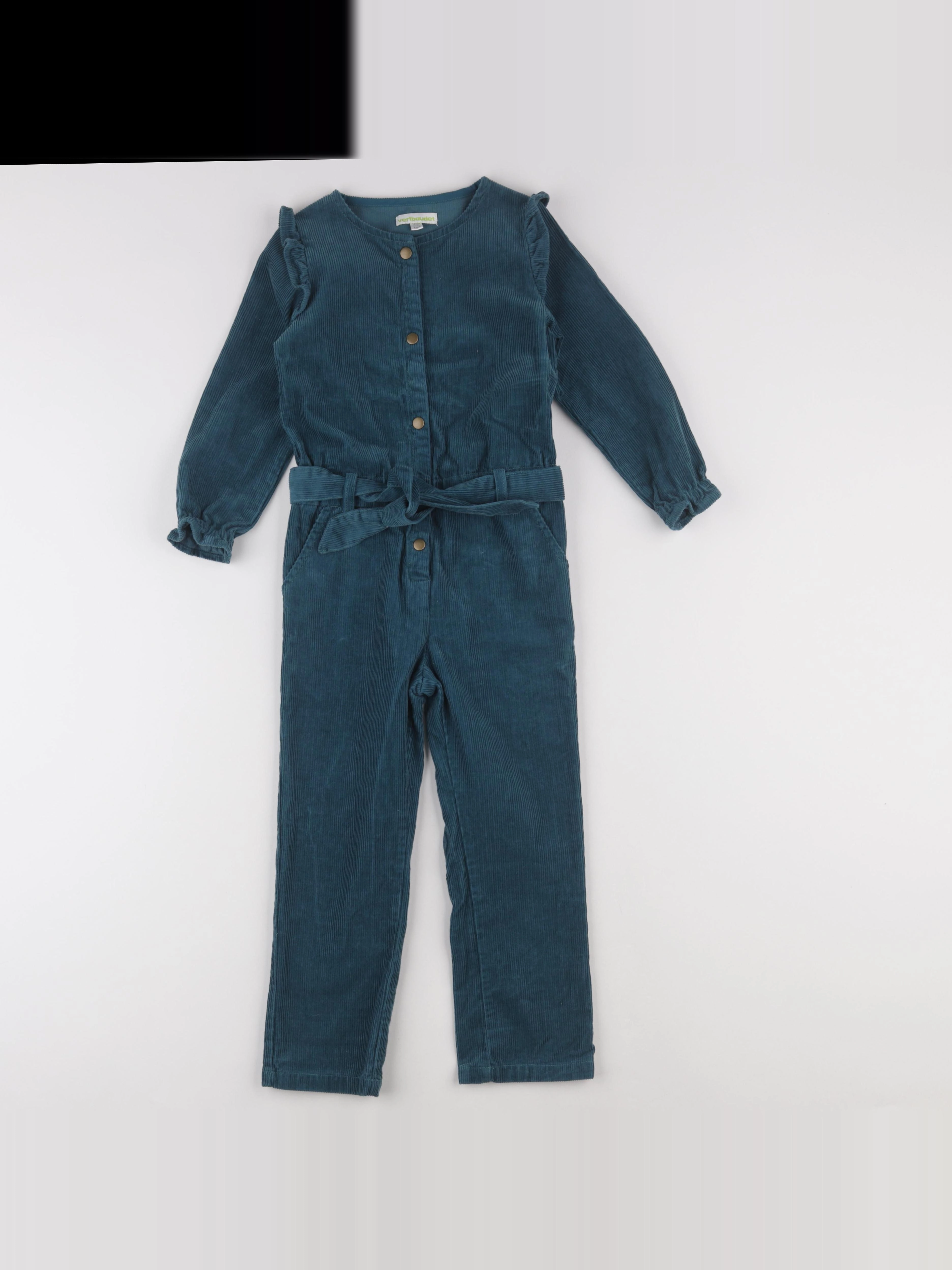 Vertbaudet - combinaison bleu, vert - 4 ans