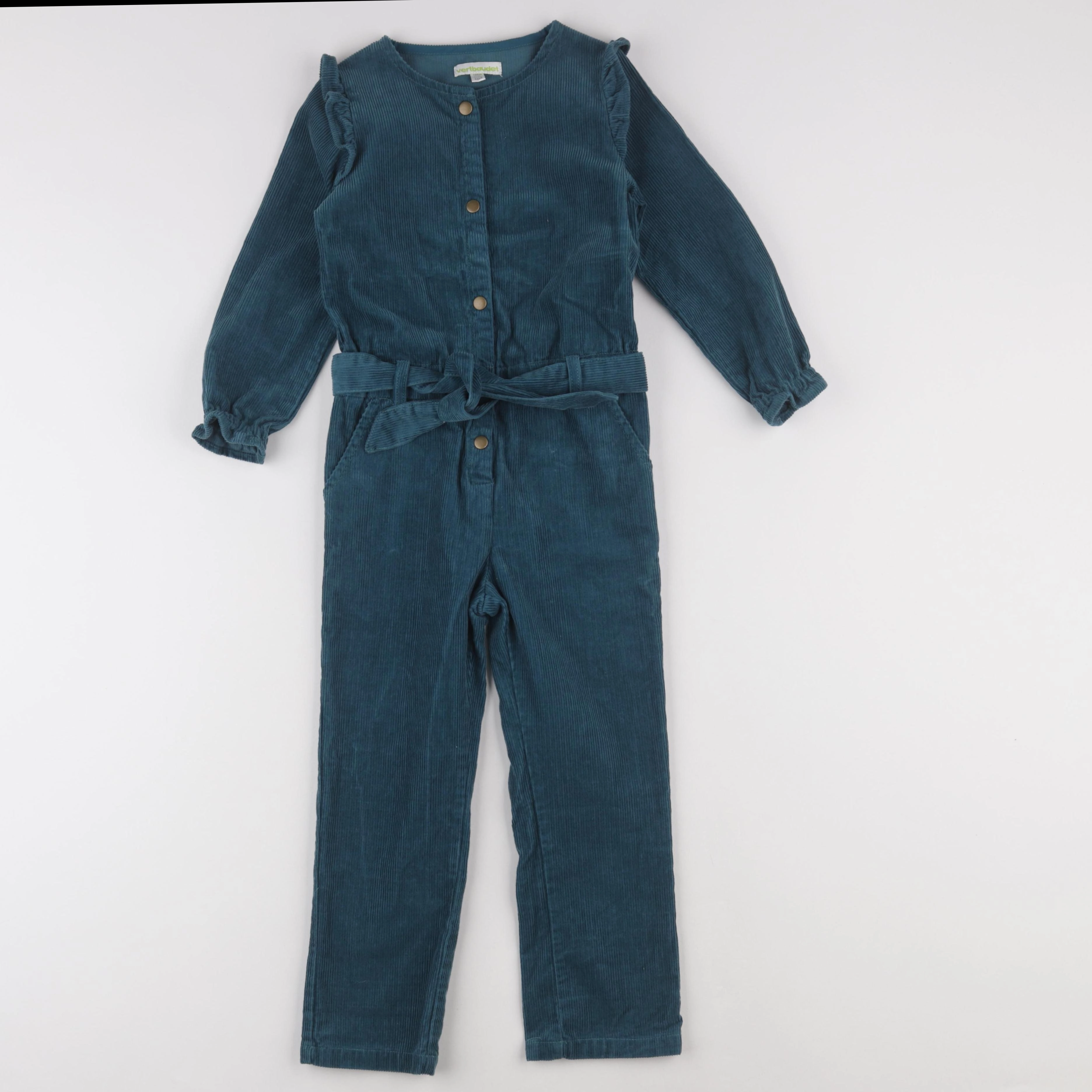 Vertbaudet - combinaison bleu, vert - 4 ans