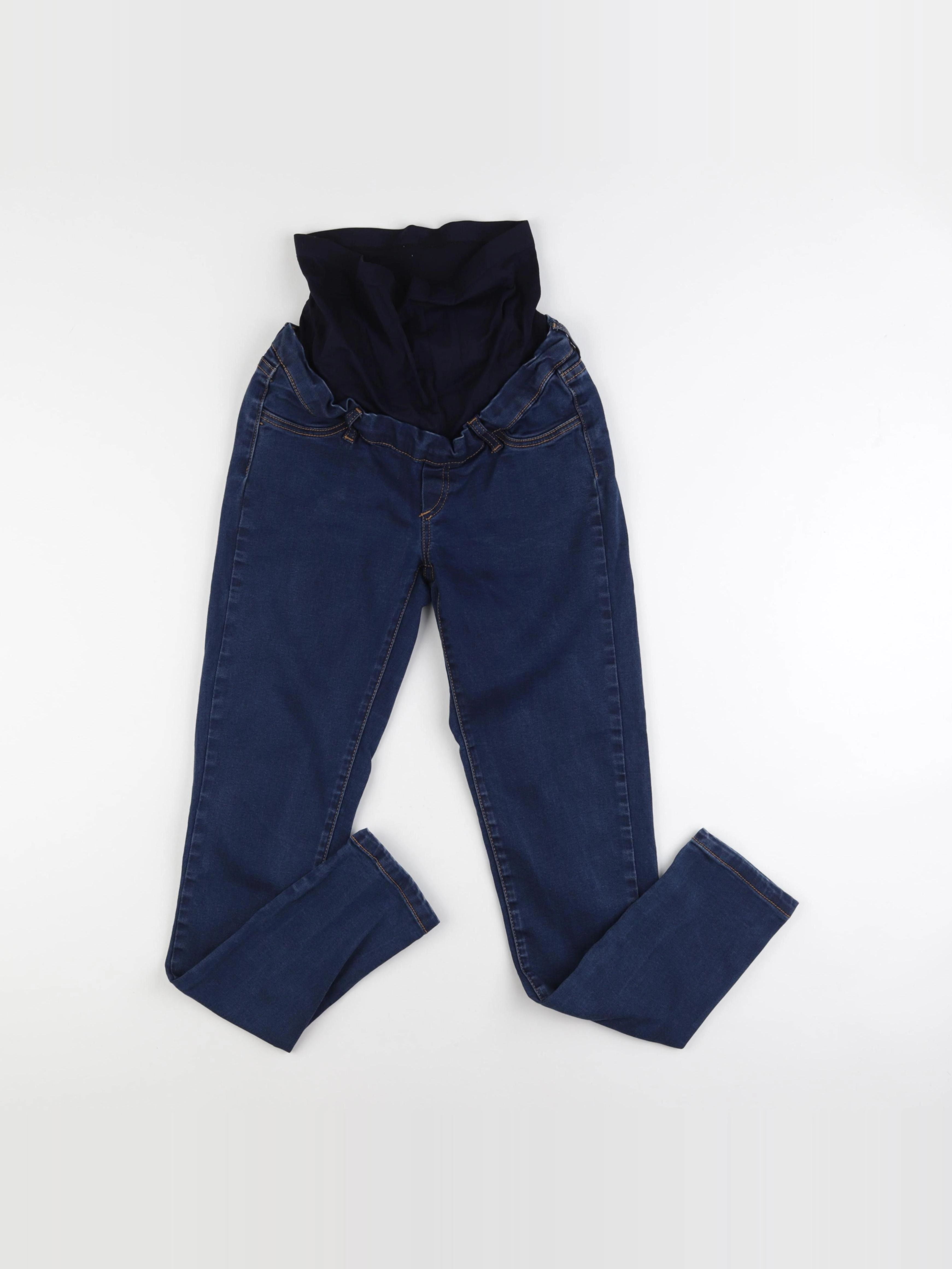 Envie de fraise - pantalon grossesse bleu - 36