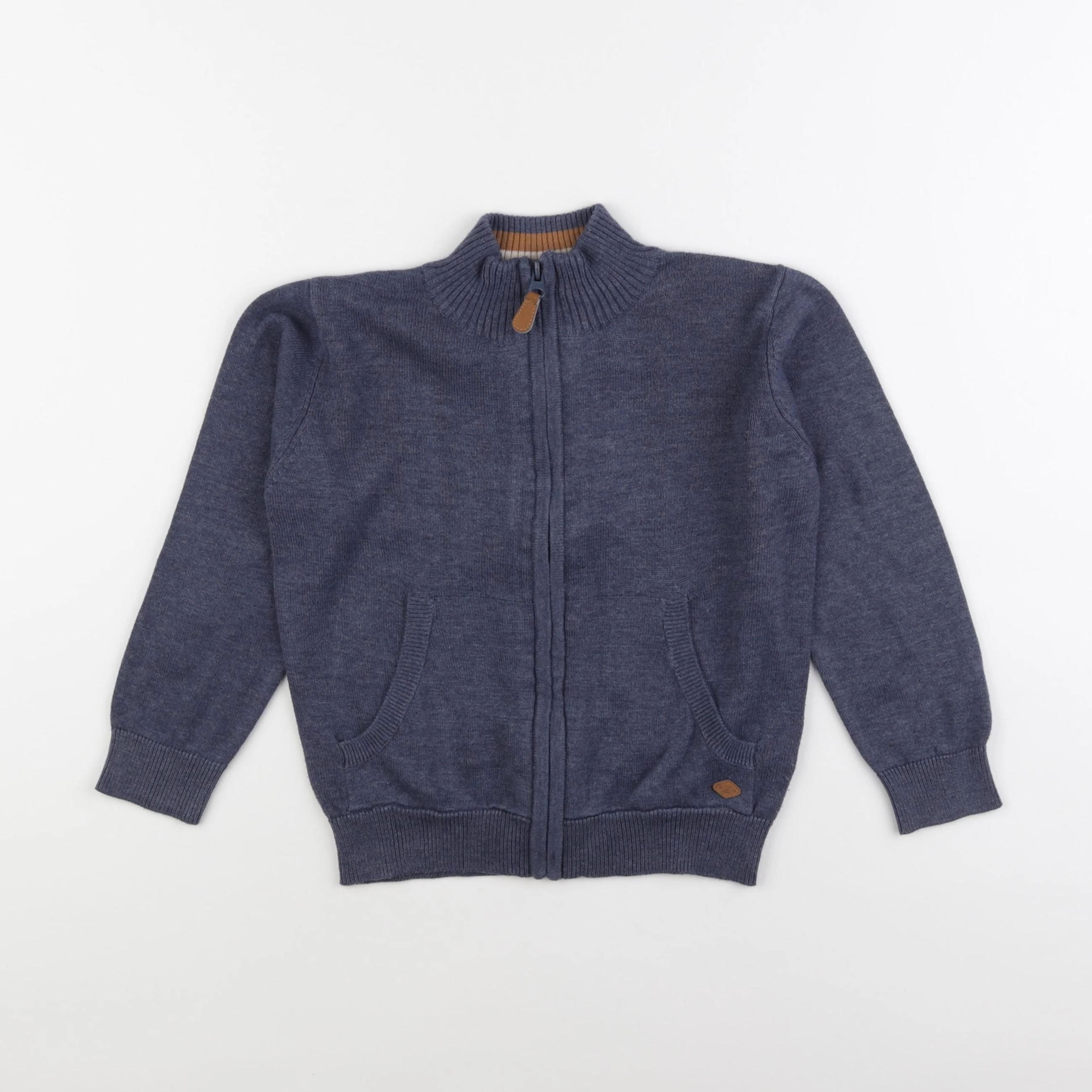 Vertbaudet - gilet bleu - 6 ans
