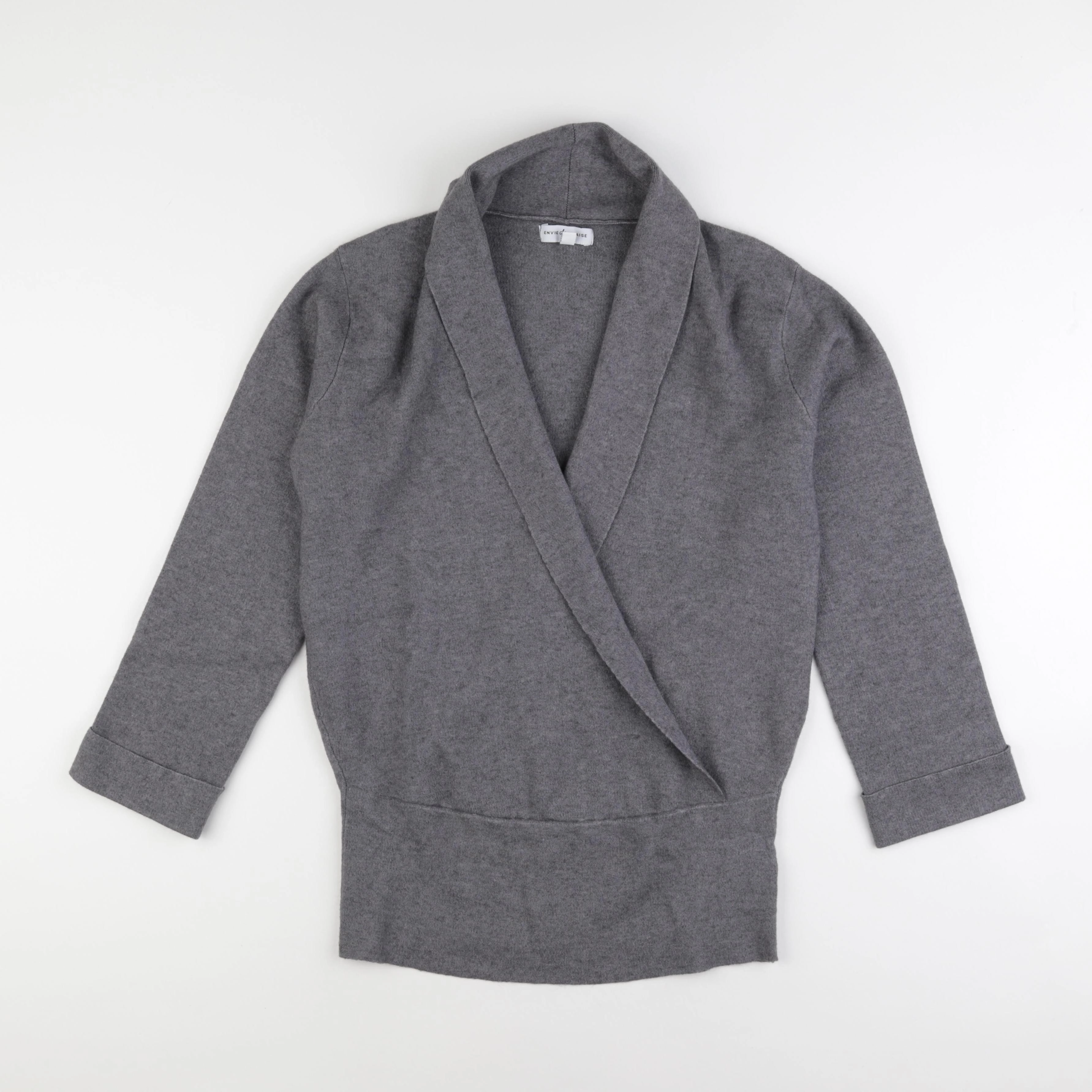 Envie de fraise - pull allaitement, grossesse gris - 34 à 36