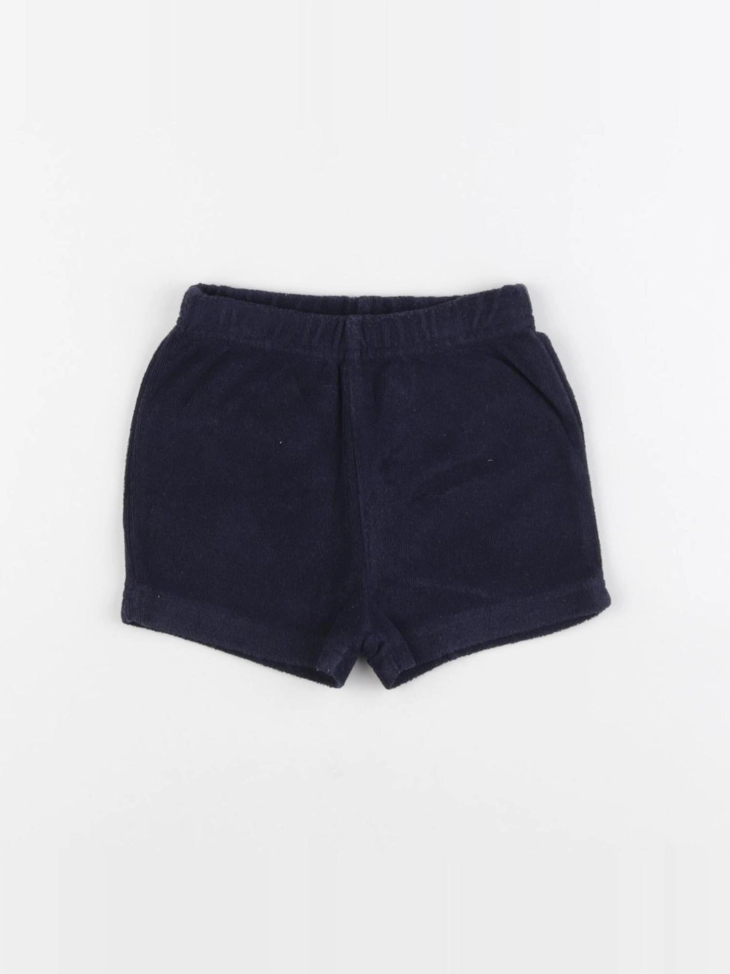 Vertbaudet - short bleu - 18 mois