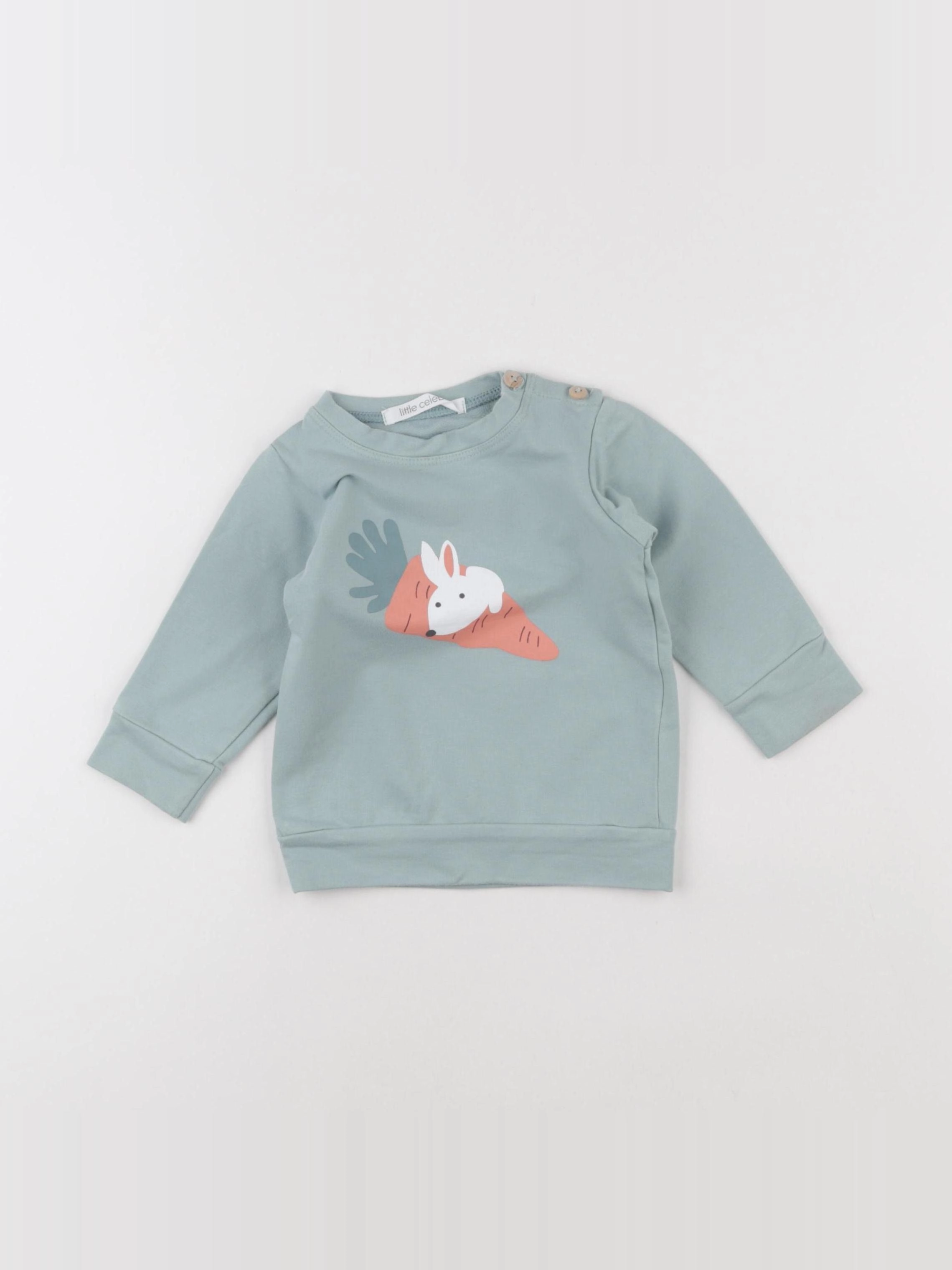 Little Celebs - tee-shirt vert - 6 mois
