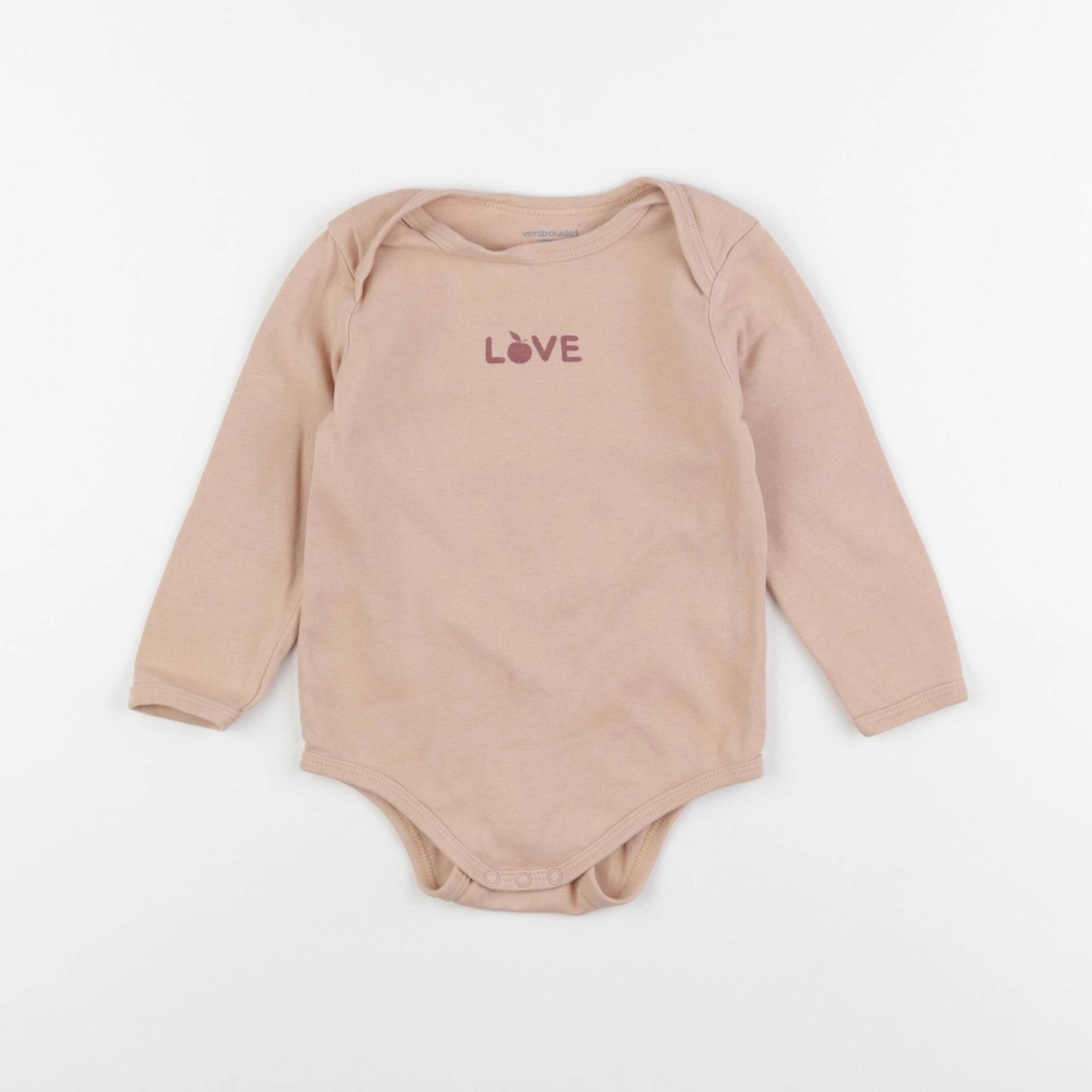 Vertbaudet - body rose - 18 mois