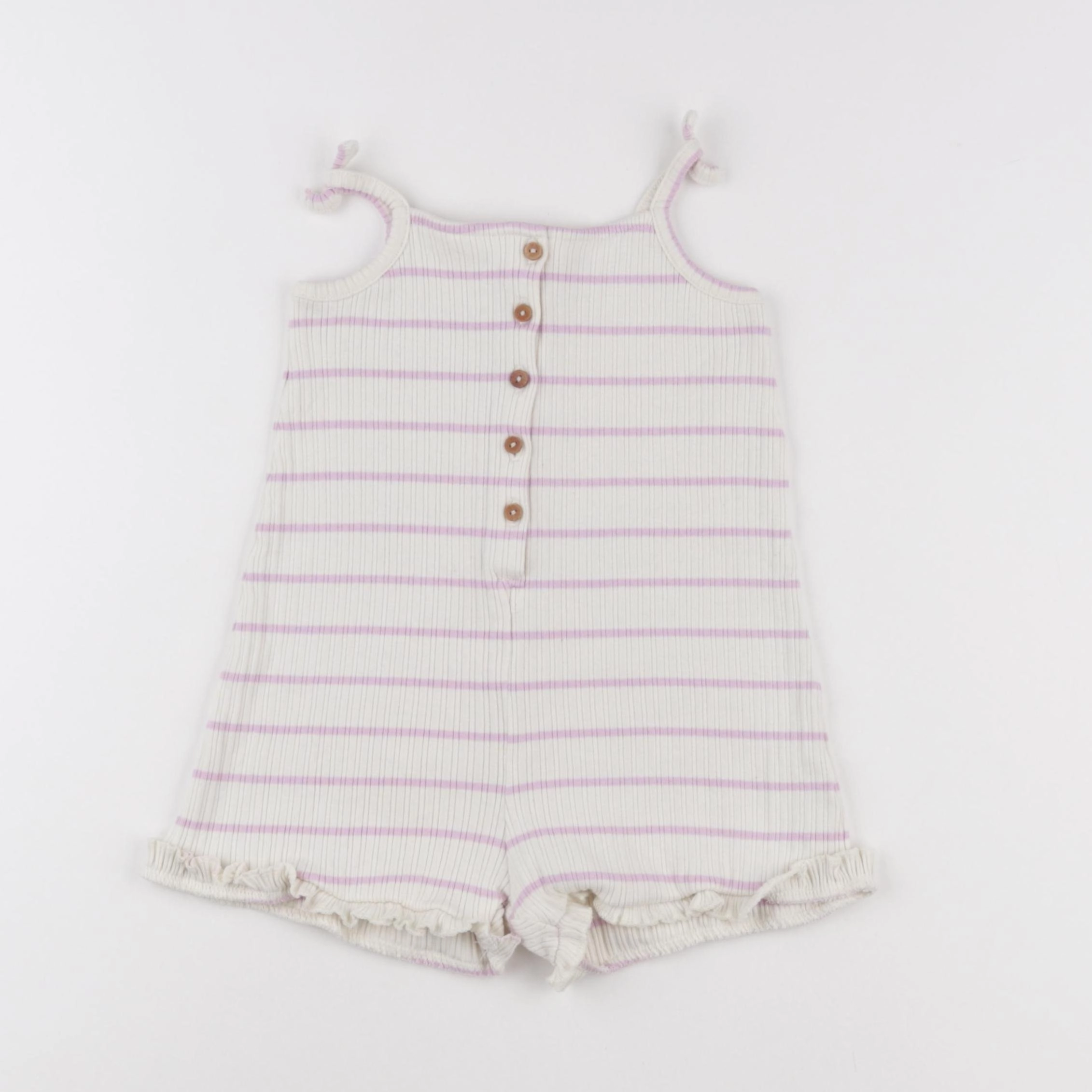 Zara - combinaison beige, rose - 2/3 ans