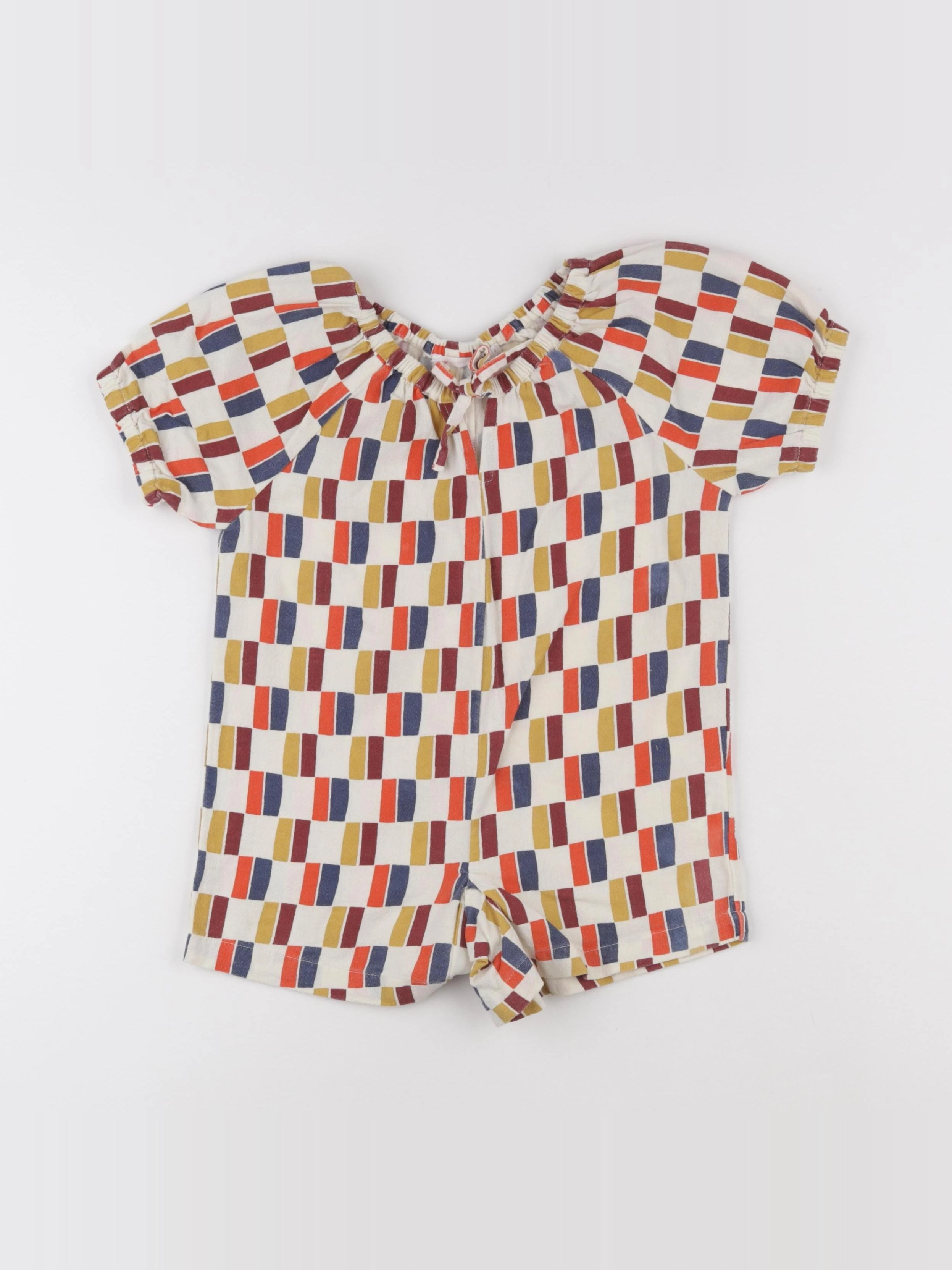 Monoprix - combinaison multicolore - 4 ans