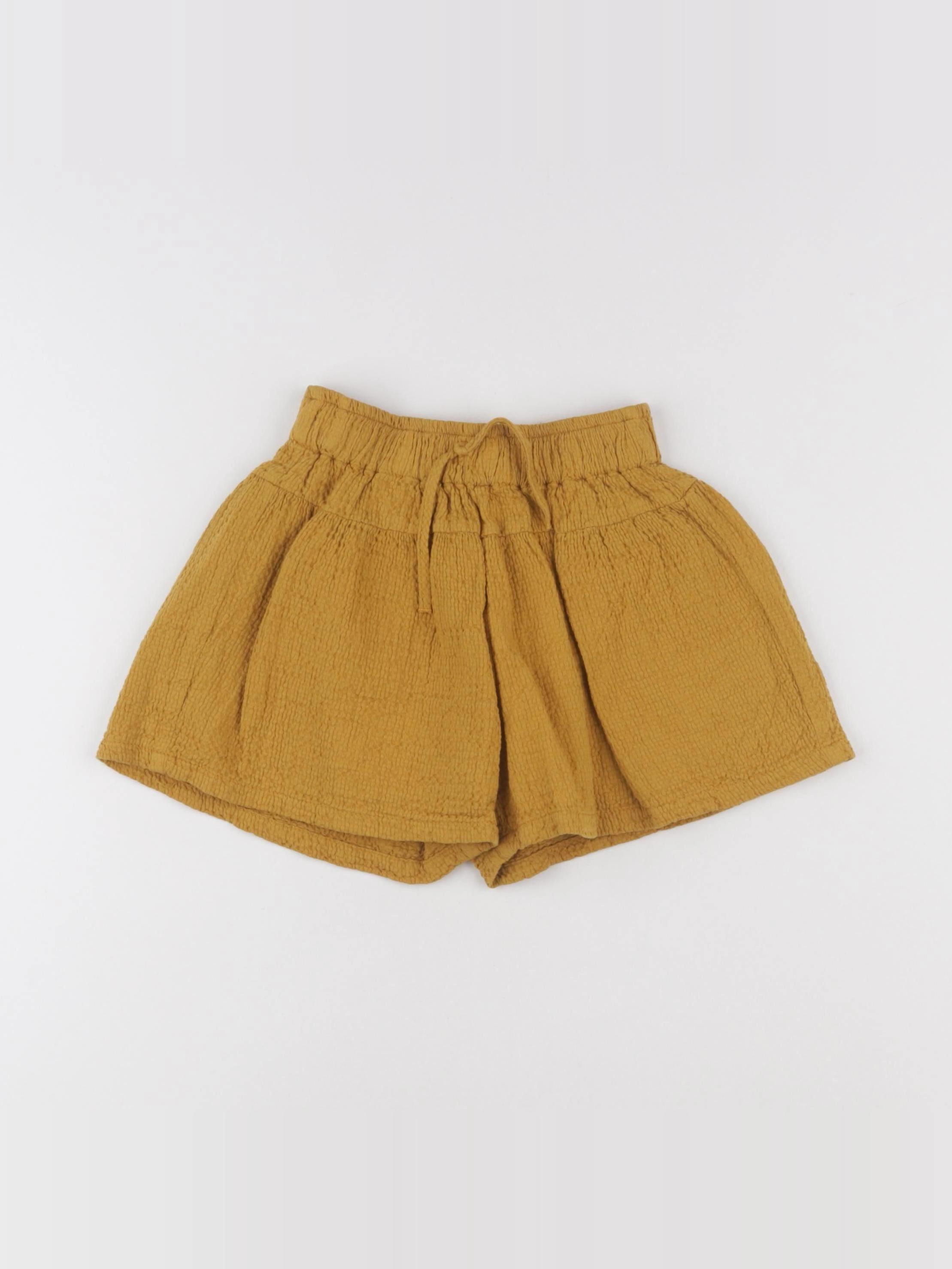 Zara - short jaune - 3/4 ans
