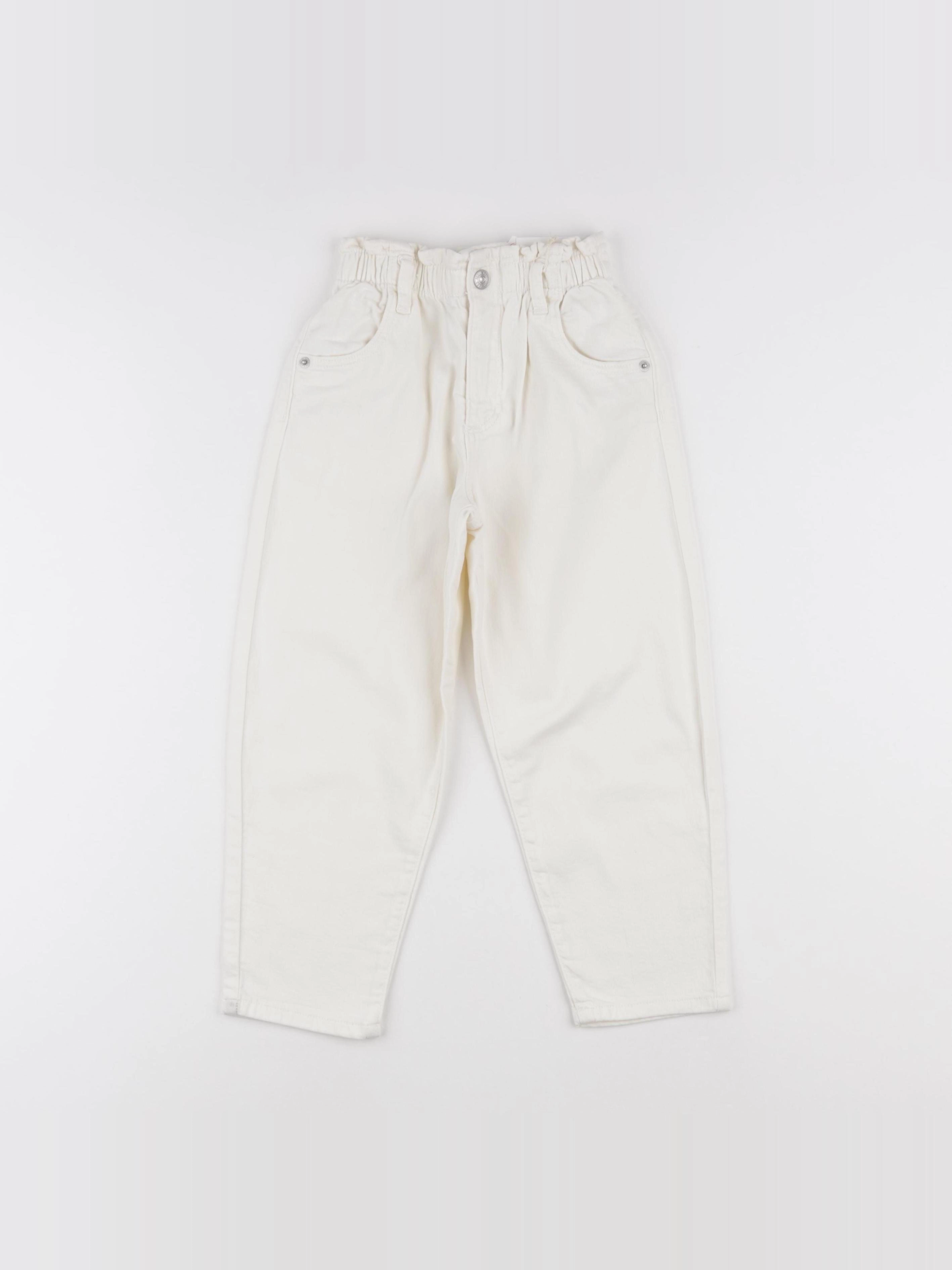 Zara - jean blanc (état neuf) - 5 ans