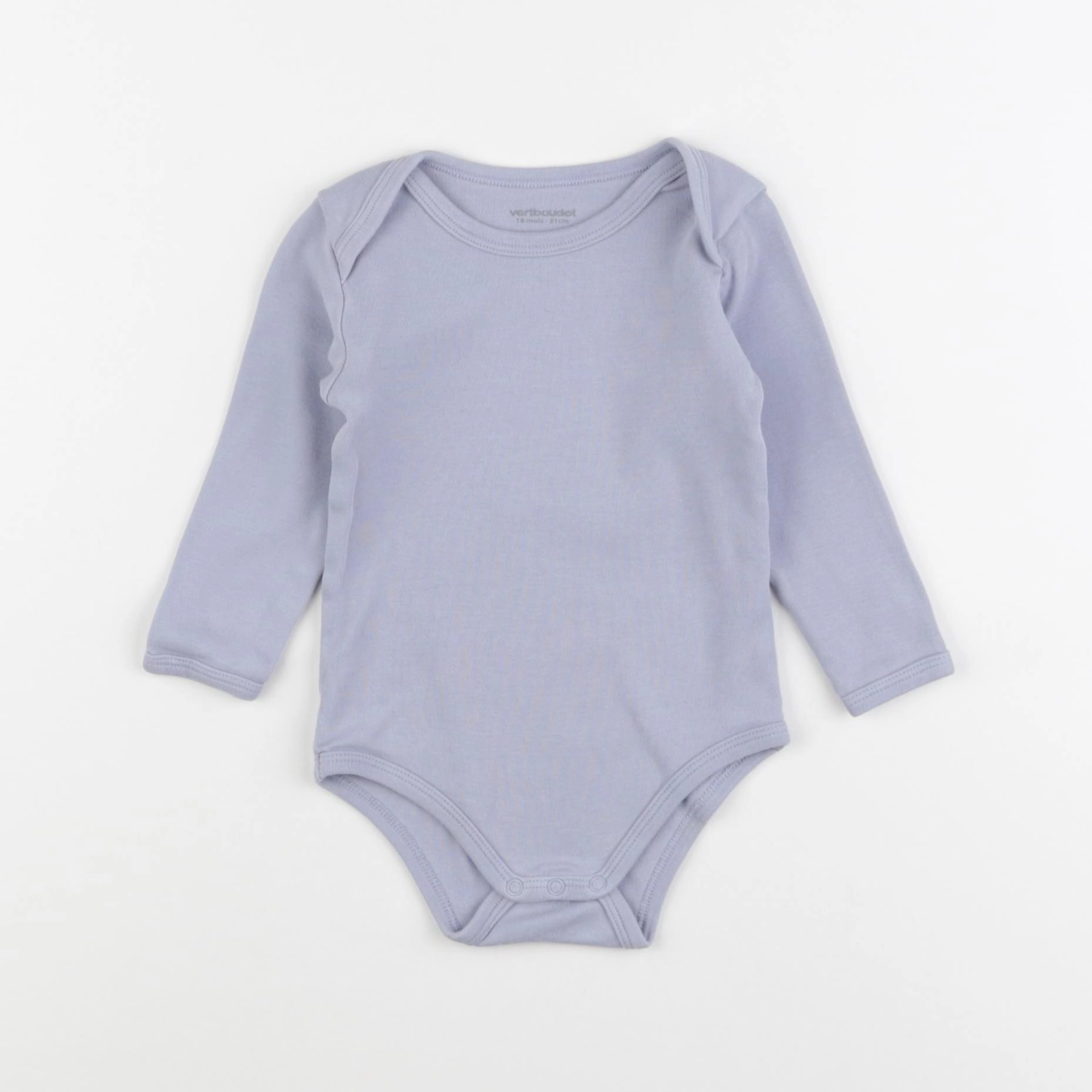 Vertbaudet - body bleu - 18 mois
