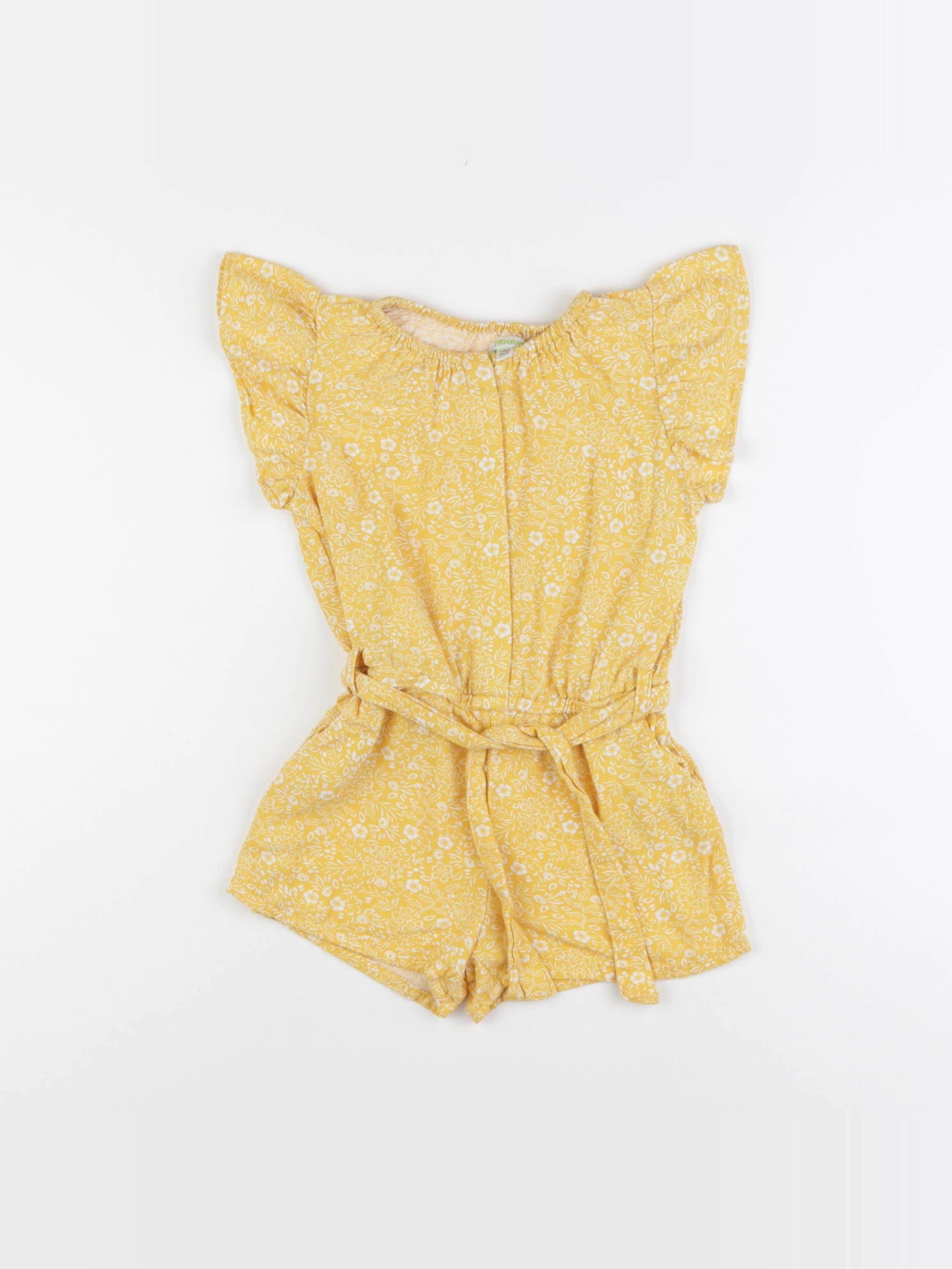 Vertbaudet - combinaison jaune - 5 ans