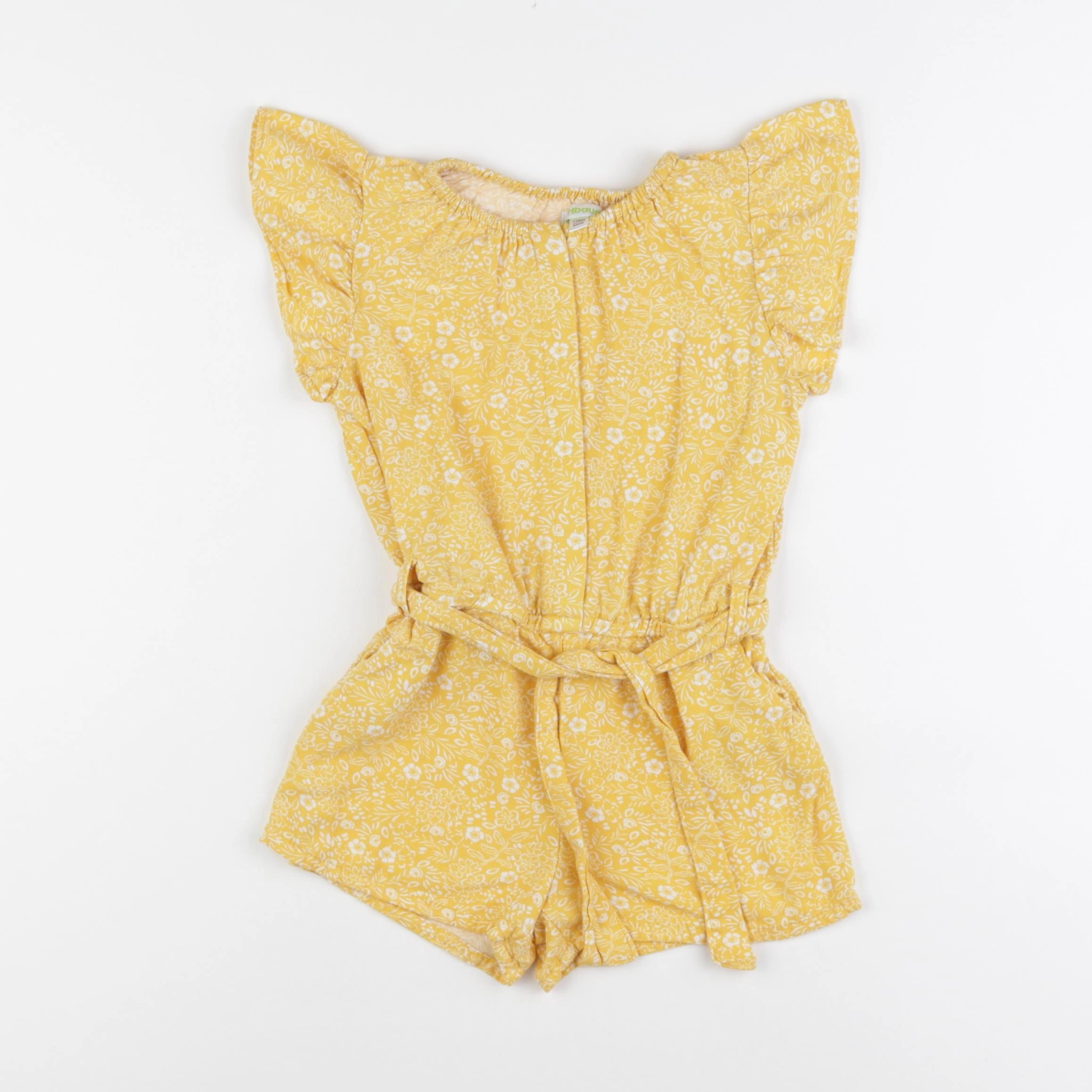 Vertbaudet - combinaison jaune - 5 ans
