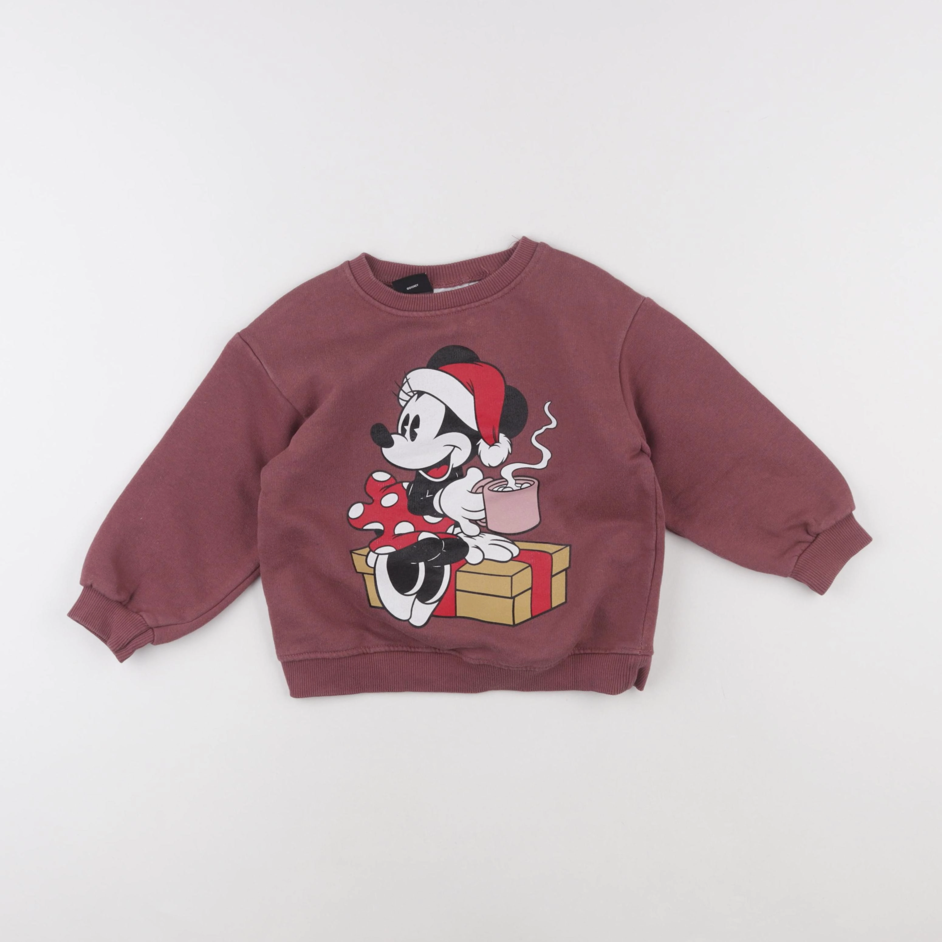 Zara - sweat rouge - 3/4 ans