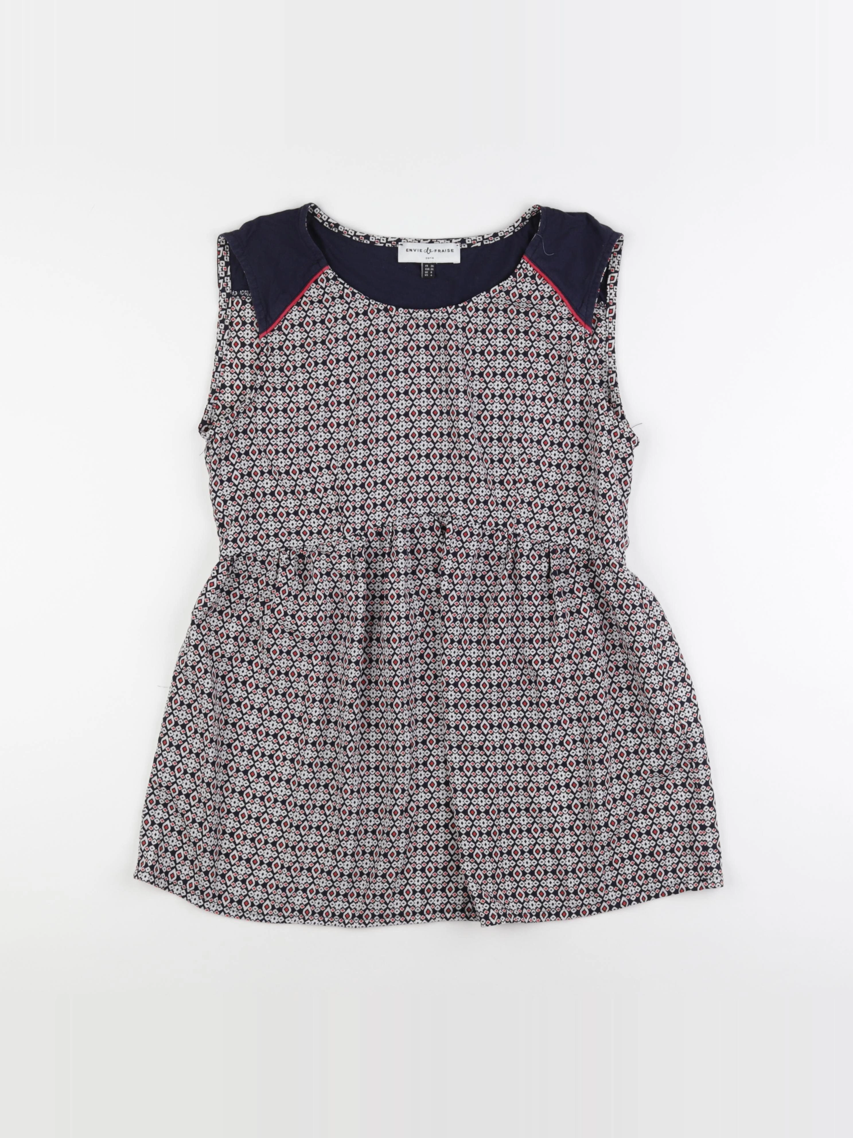 Envie de fraise - blouse grossesse bleu - 36