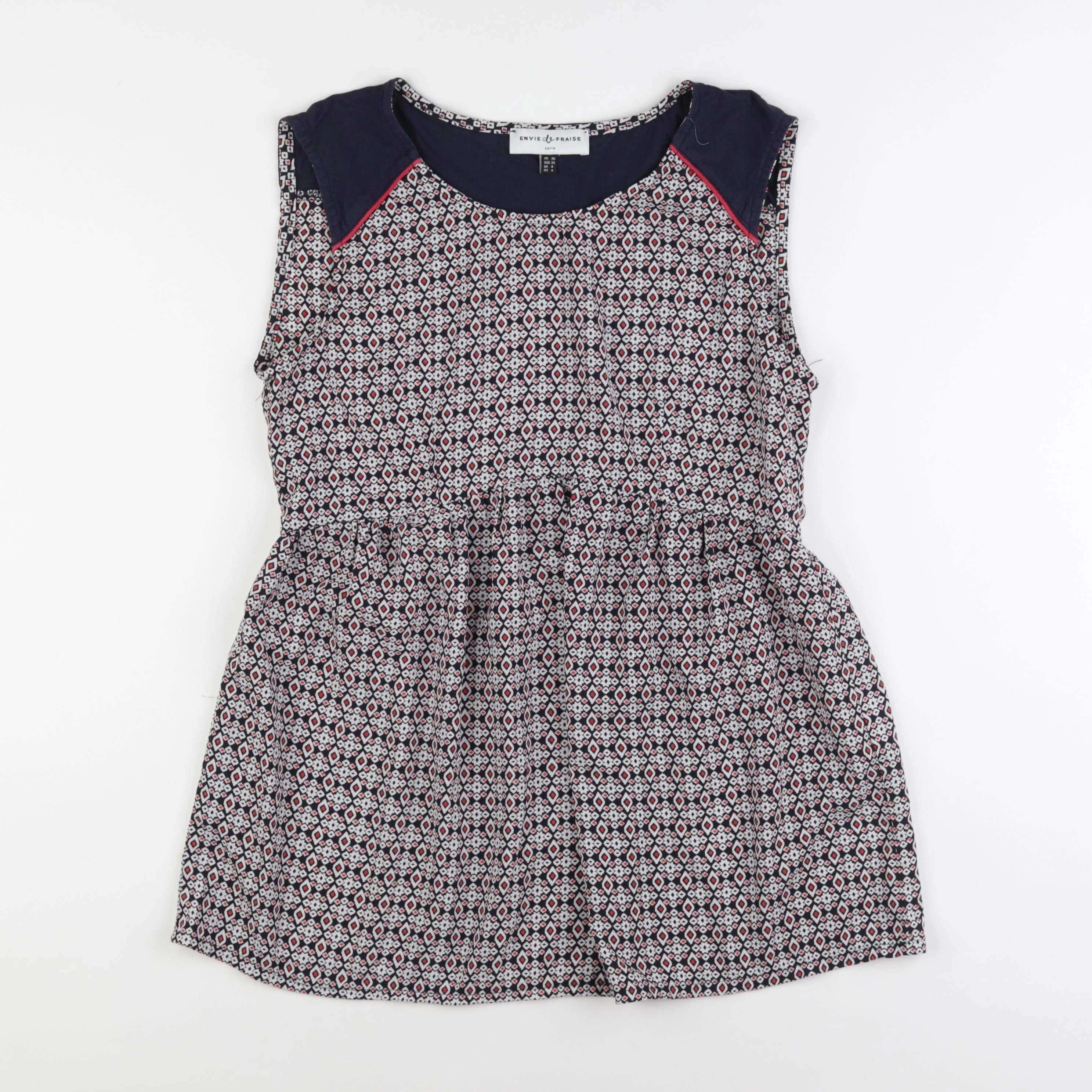 Envie de fraise - blouse grossesse bleu - 36