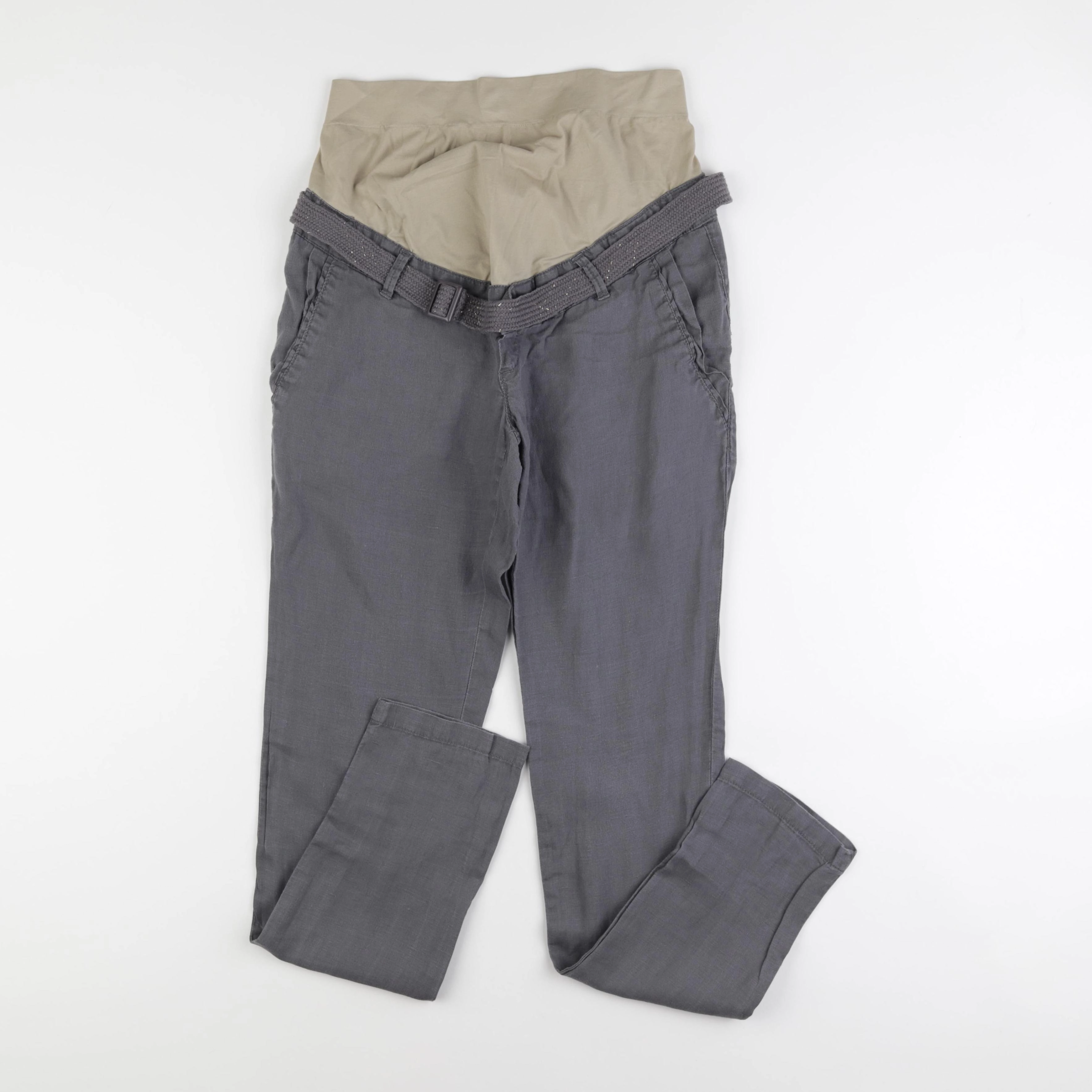 Vertbaudet - pantalon grossesse gris - 34