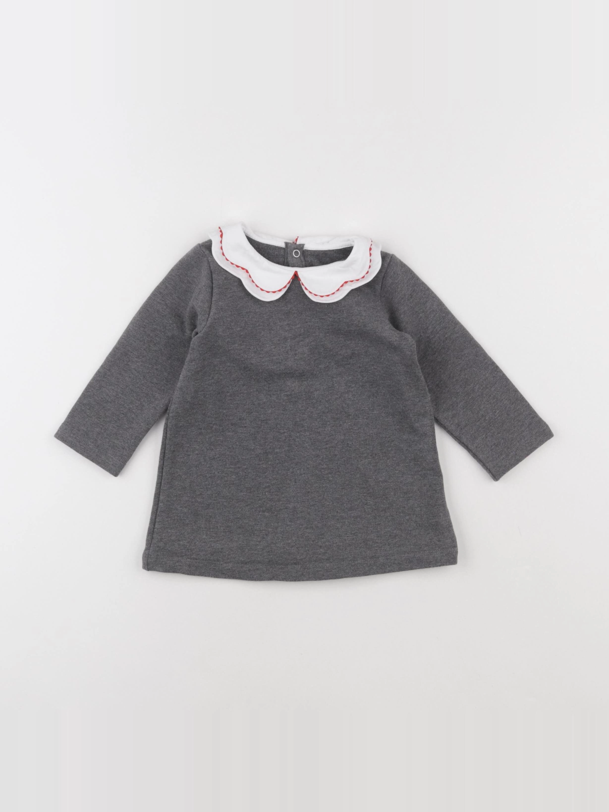Jacadi - robe gris - 12 mois