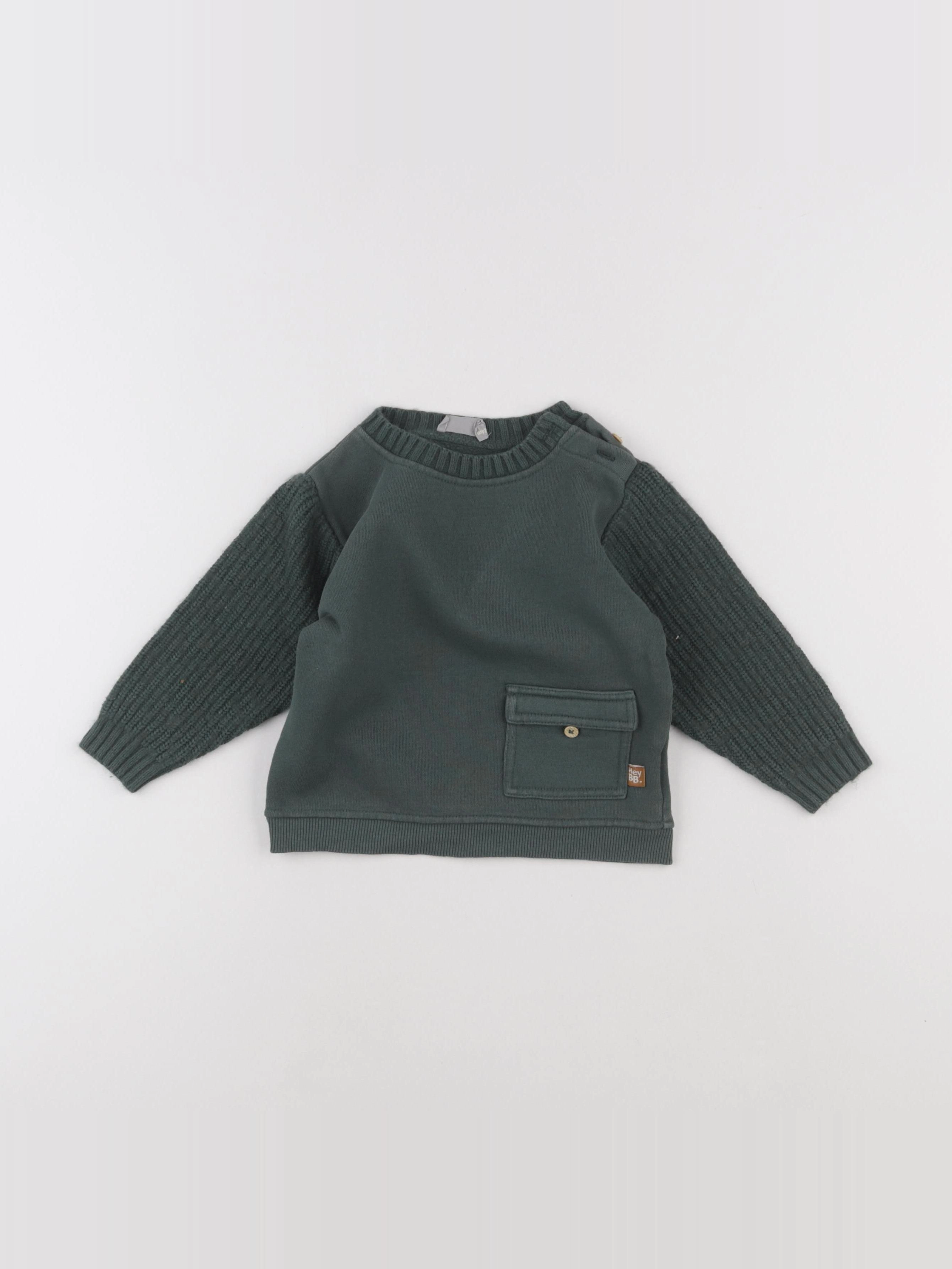 Boutchou - sweat vert - 24 mois