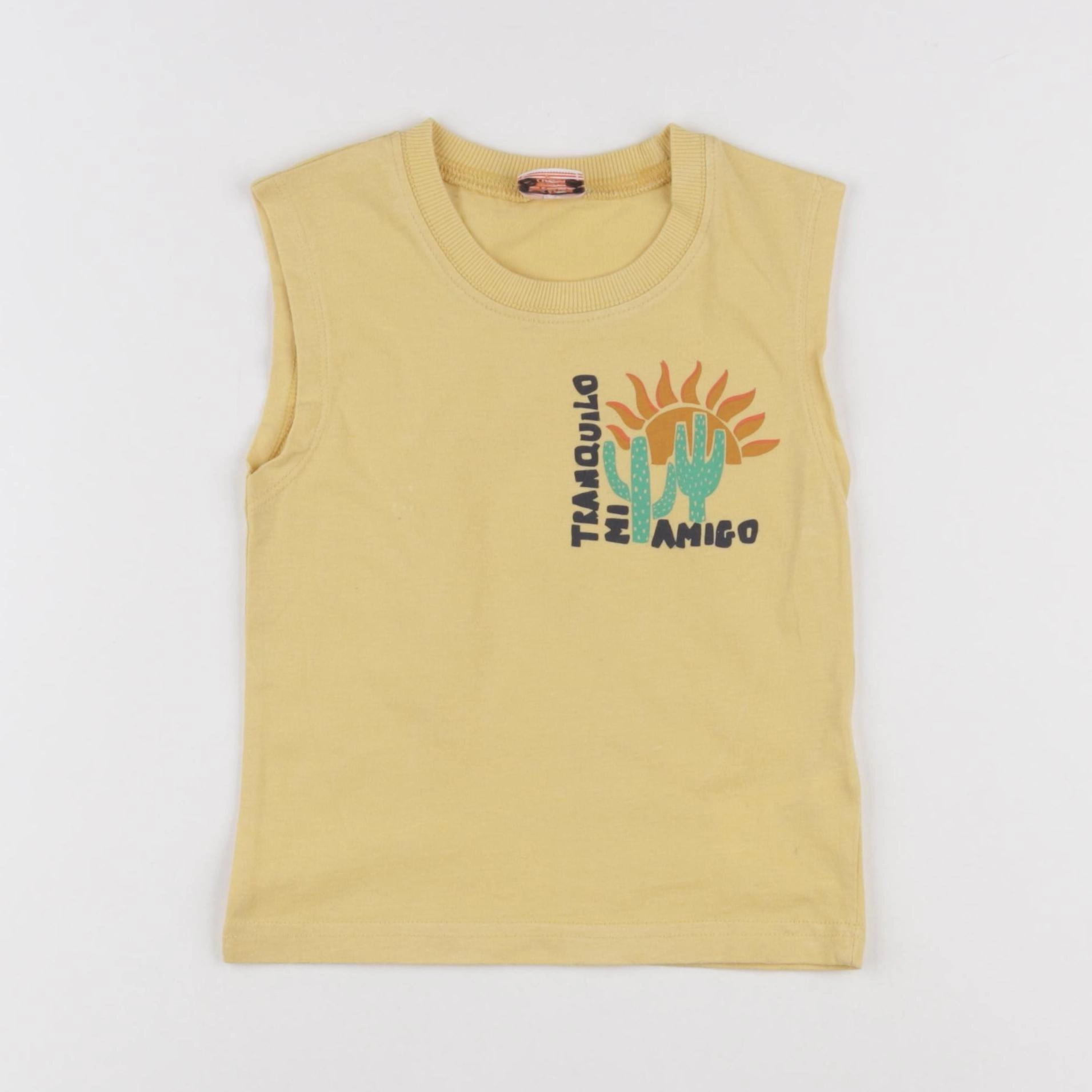Tape à l'oeil - tee-shirt jaune - 2 ans