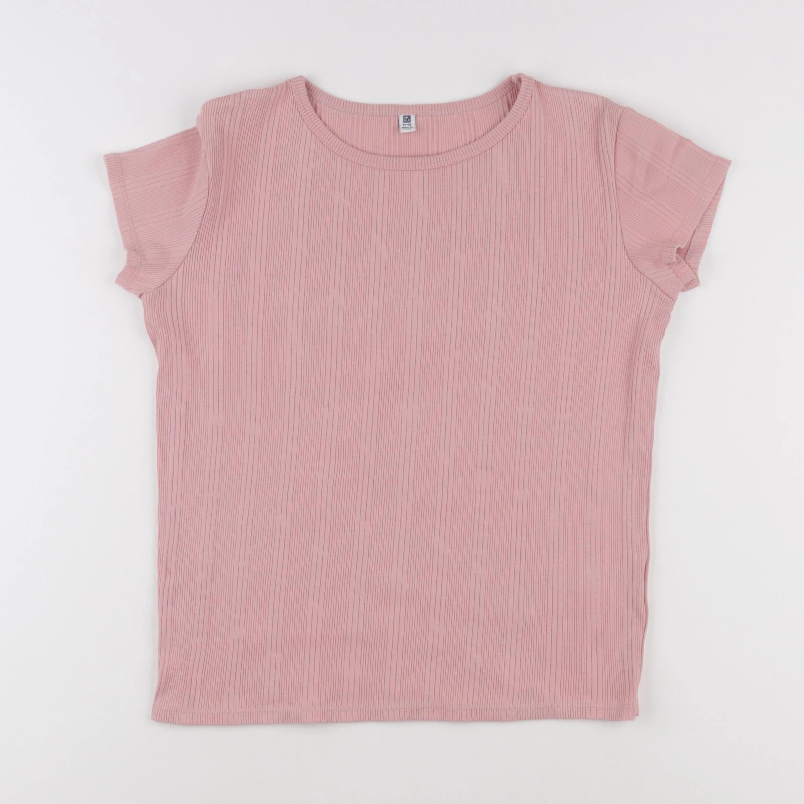 Uniqlo - tee-shirt rose - 11/12 ans