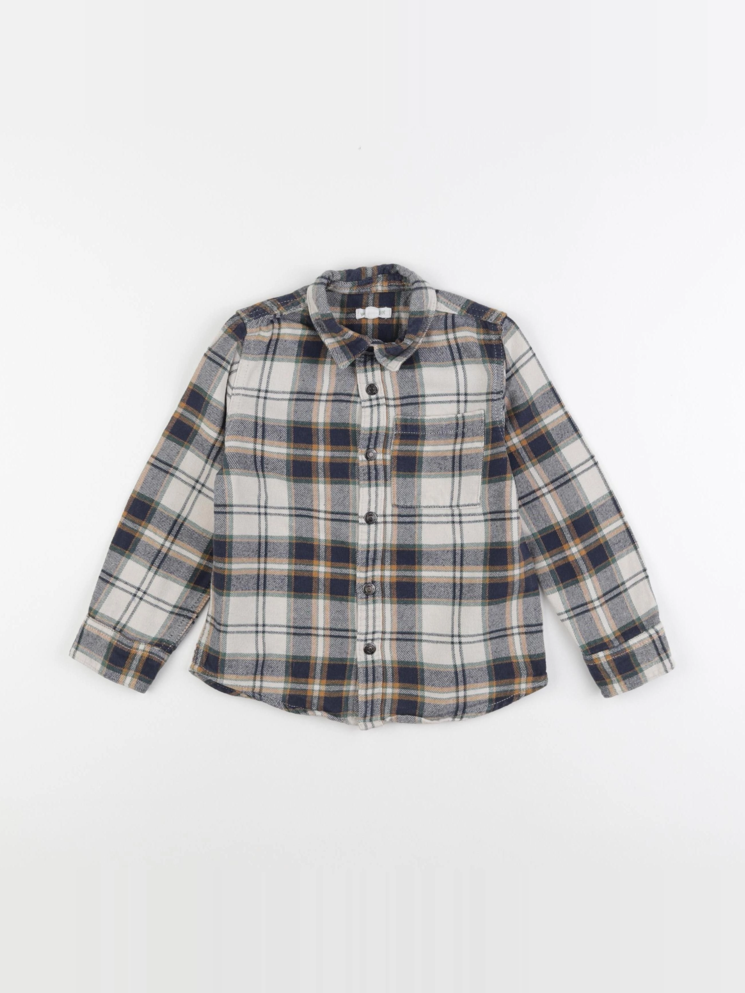 Vertbaudet - chemise multicolore - 5 ans