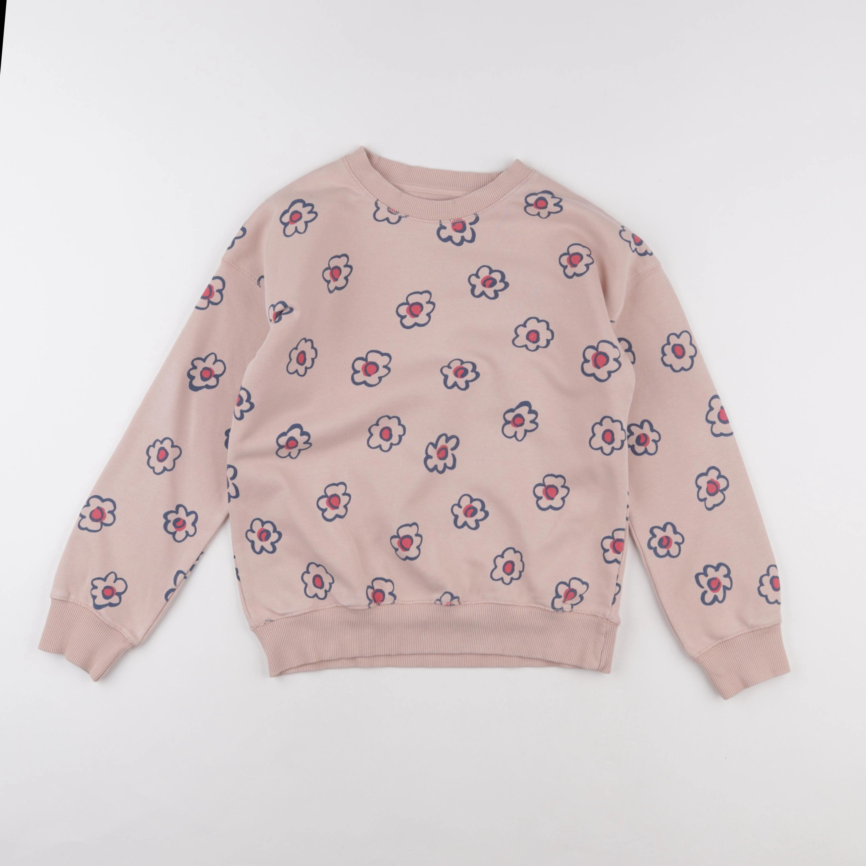 Monoprix - sweat rose - 12 ans