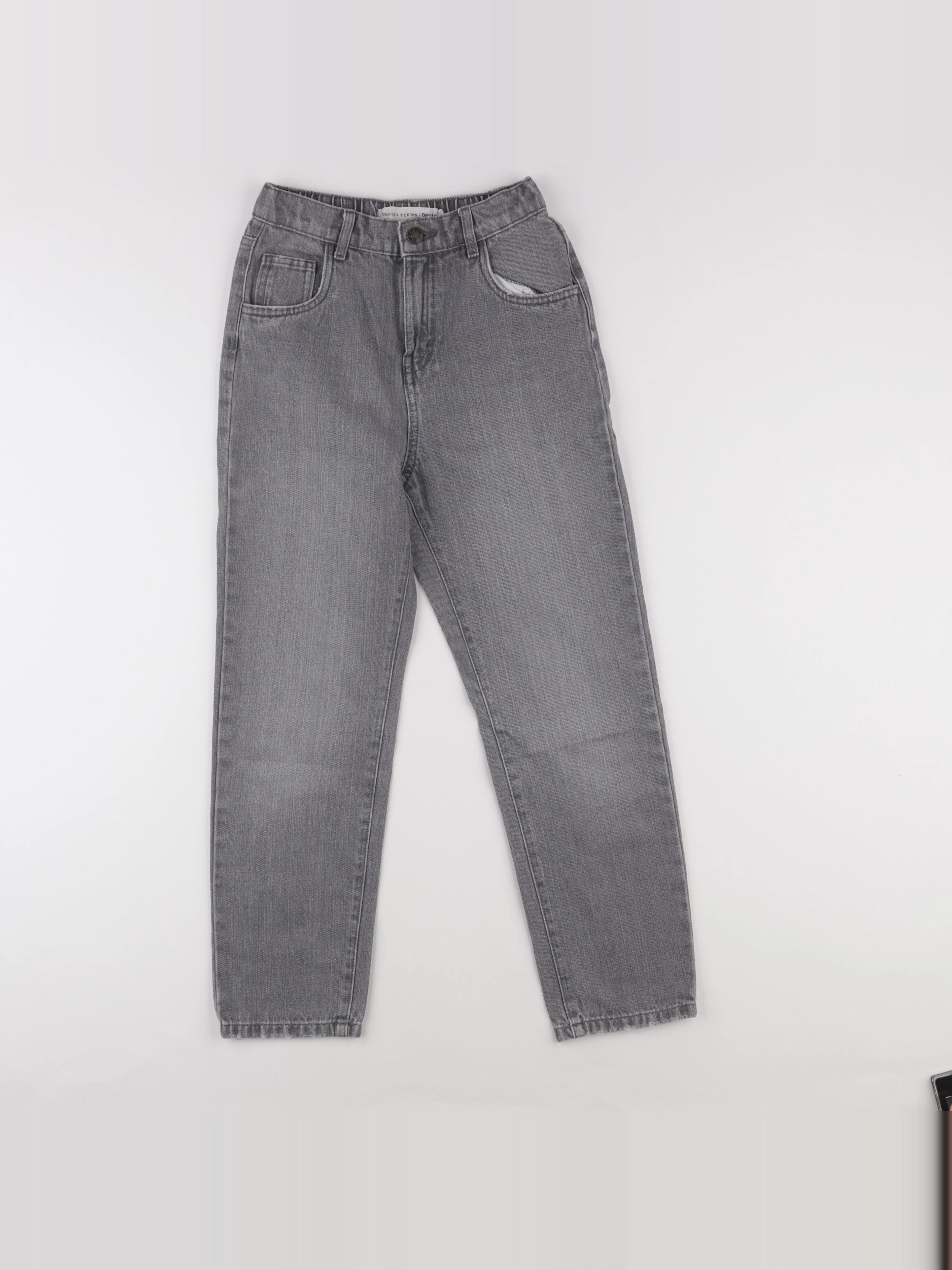 Monoprix - jean gris - 12 ans