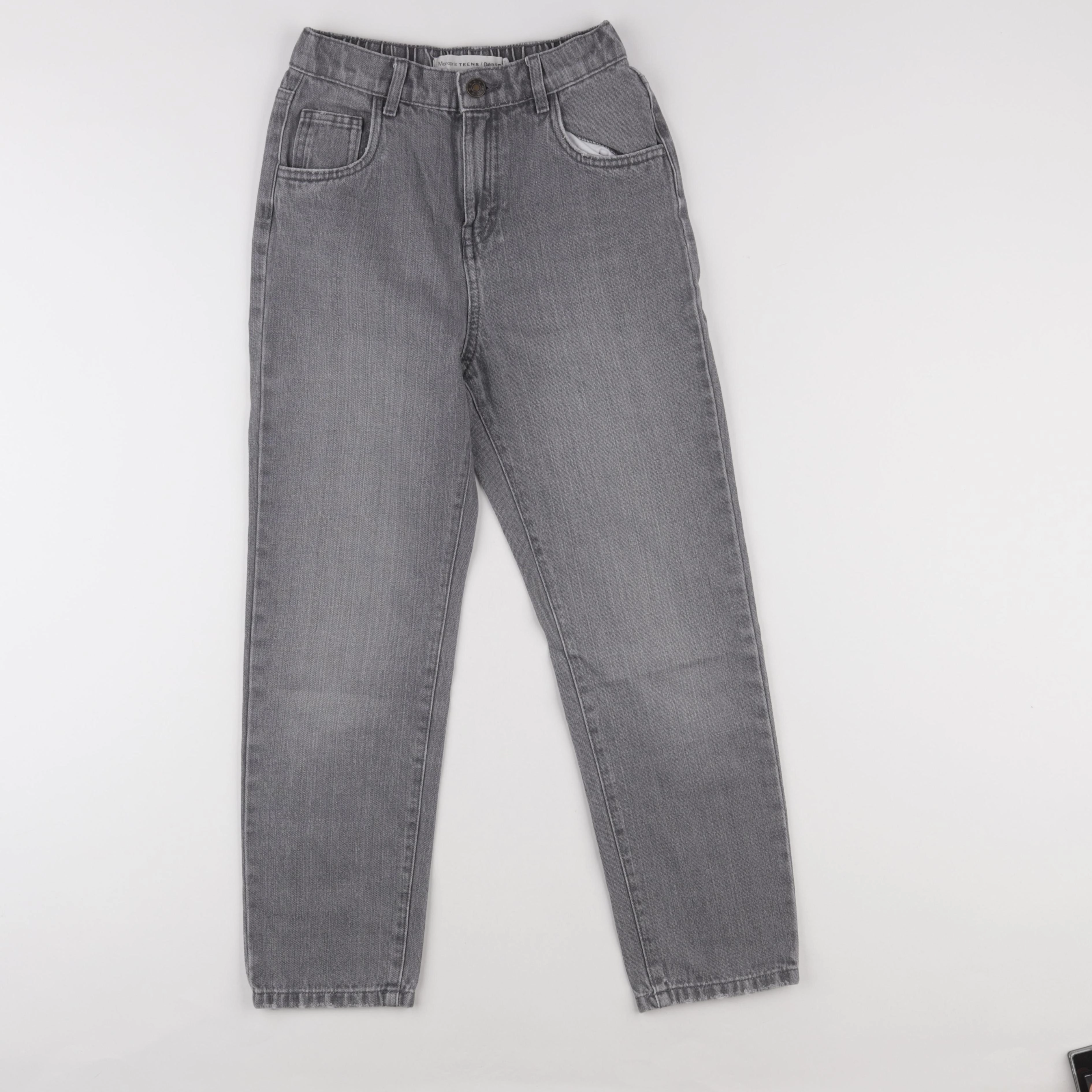 Monoprix - jean gris - 12 ans