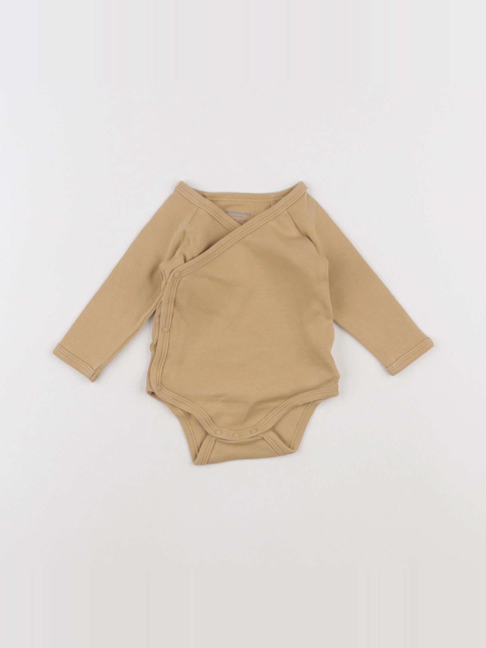 Vertbaudet - body jaune - 3 mois