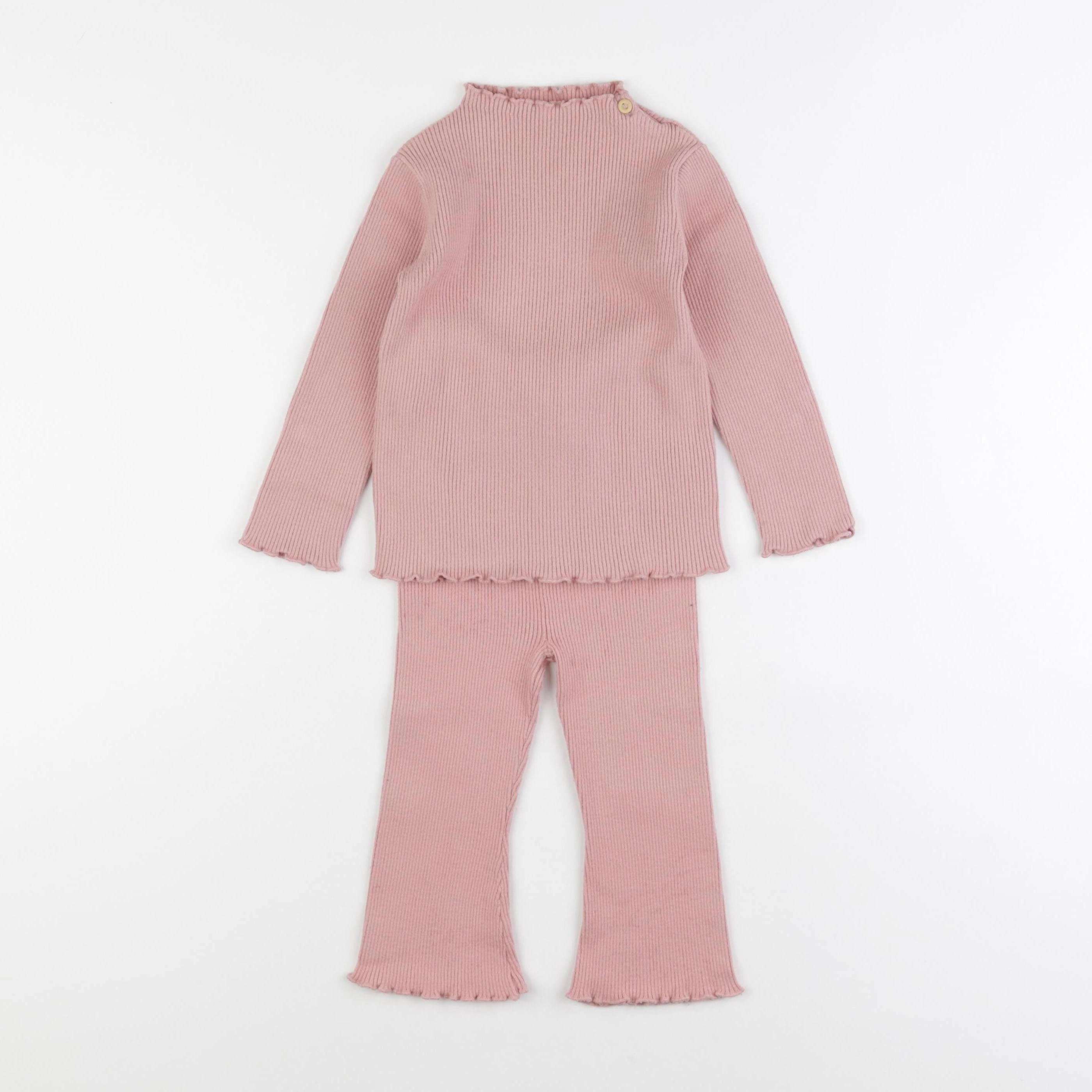 H&M - ensemble rose - 12/18 mois