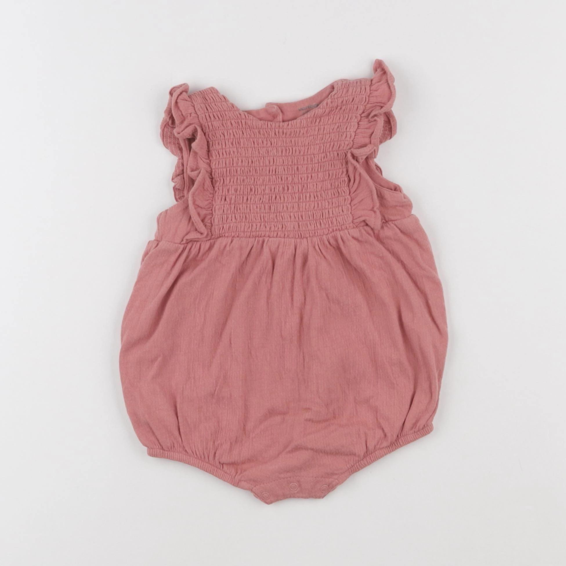 Vertbaudet - combinaison rose - 6 mois