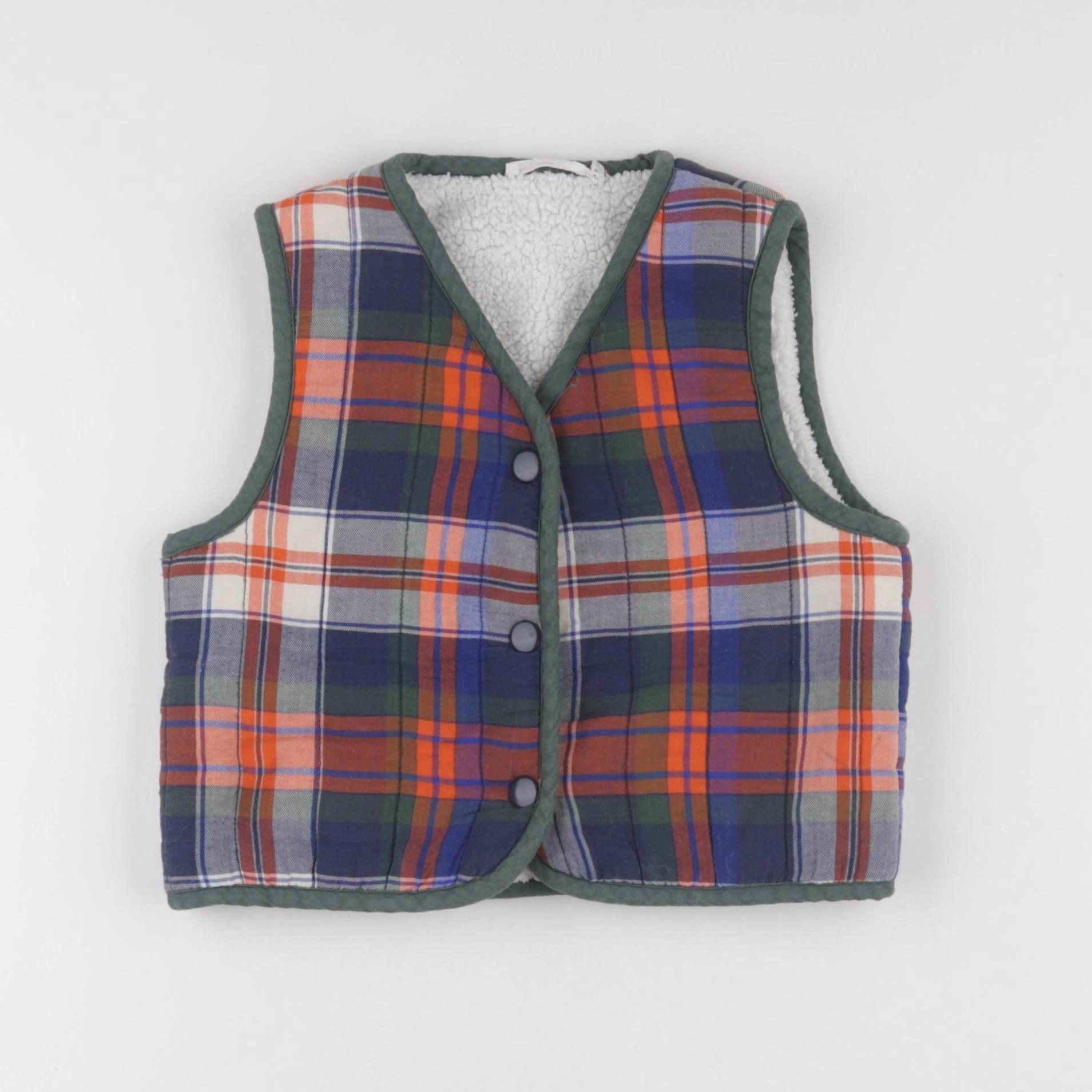 Monoprix - gilet multicolore - 5 ans