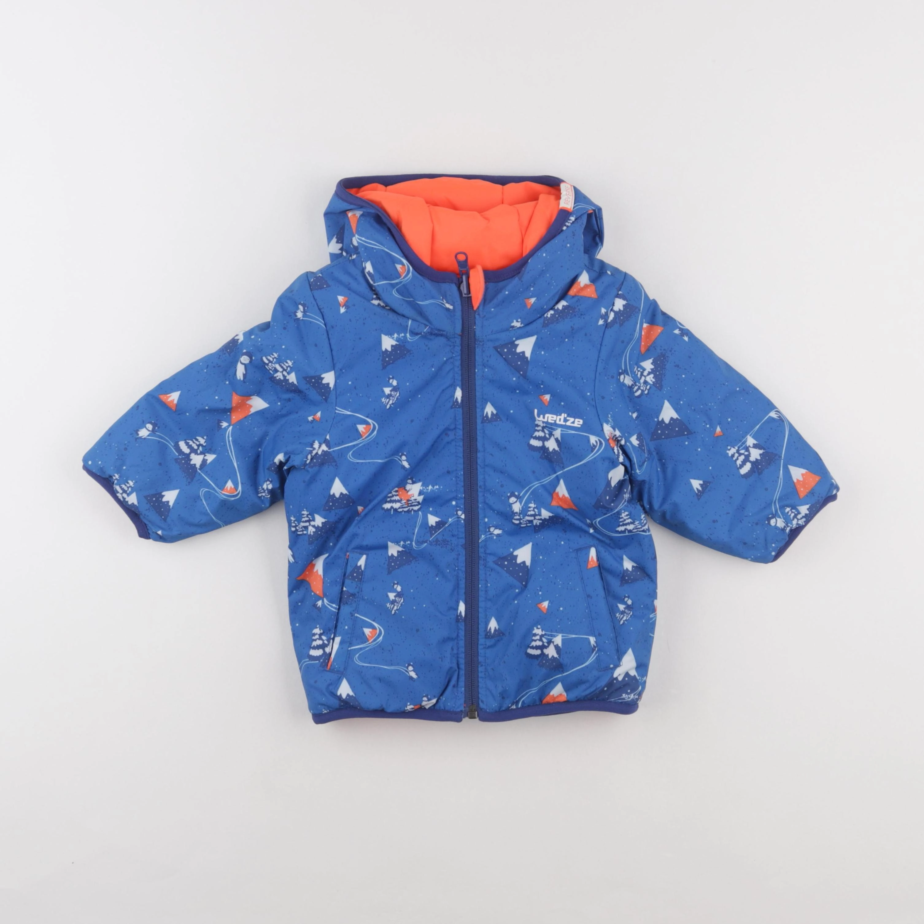 Decathlon ski - manteau de ski bleu - 12 mois
