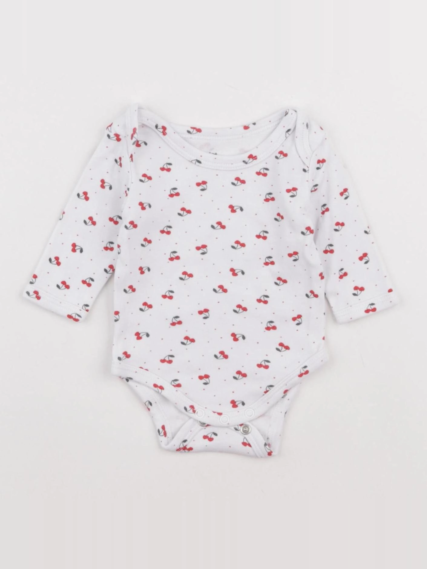 Vertbaudet - body blanc - 1 mois