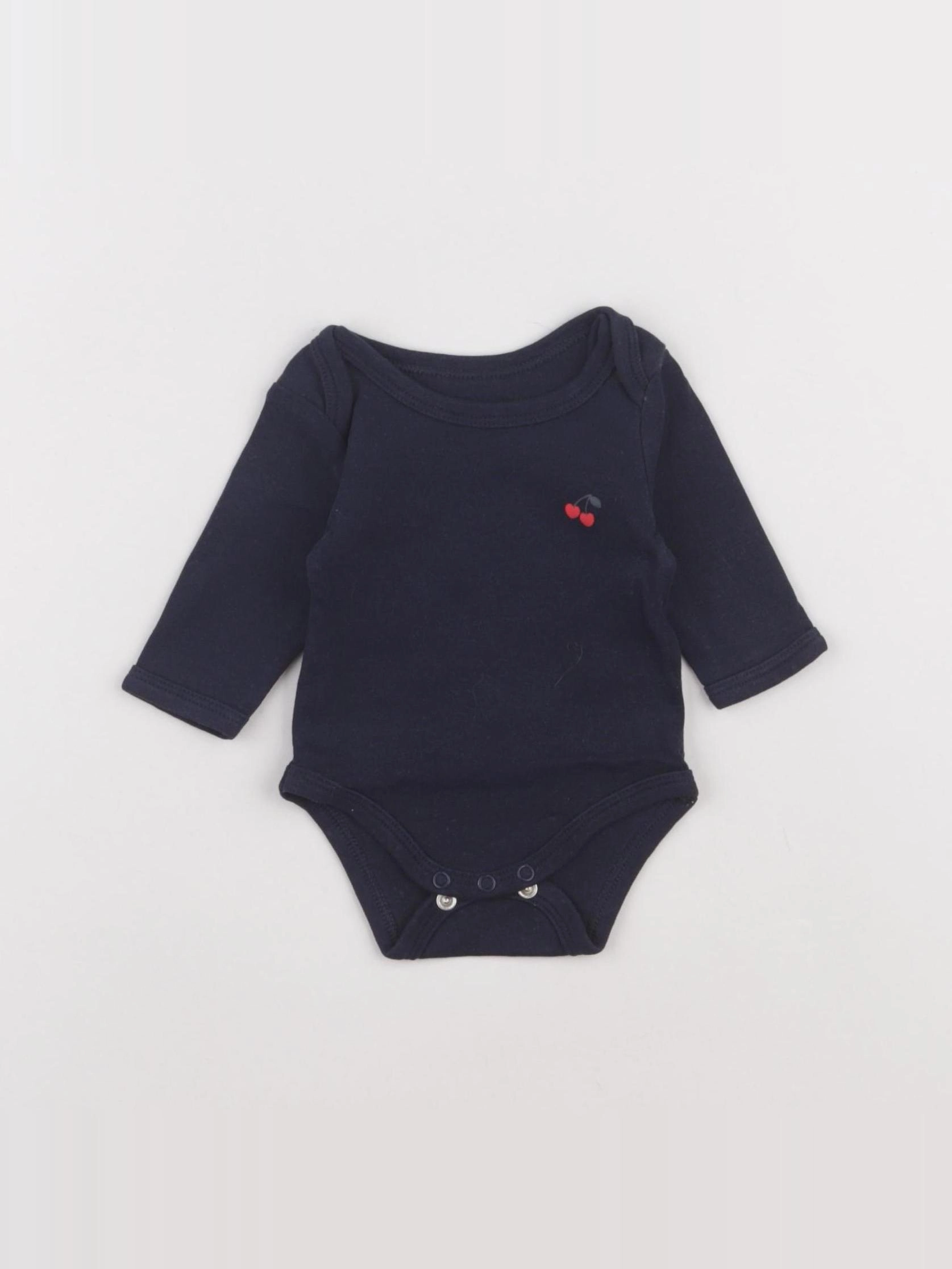 Vertbaudet - body bleu - 1 mois
