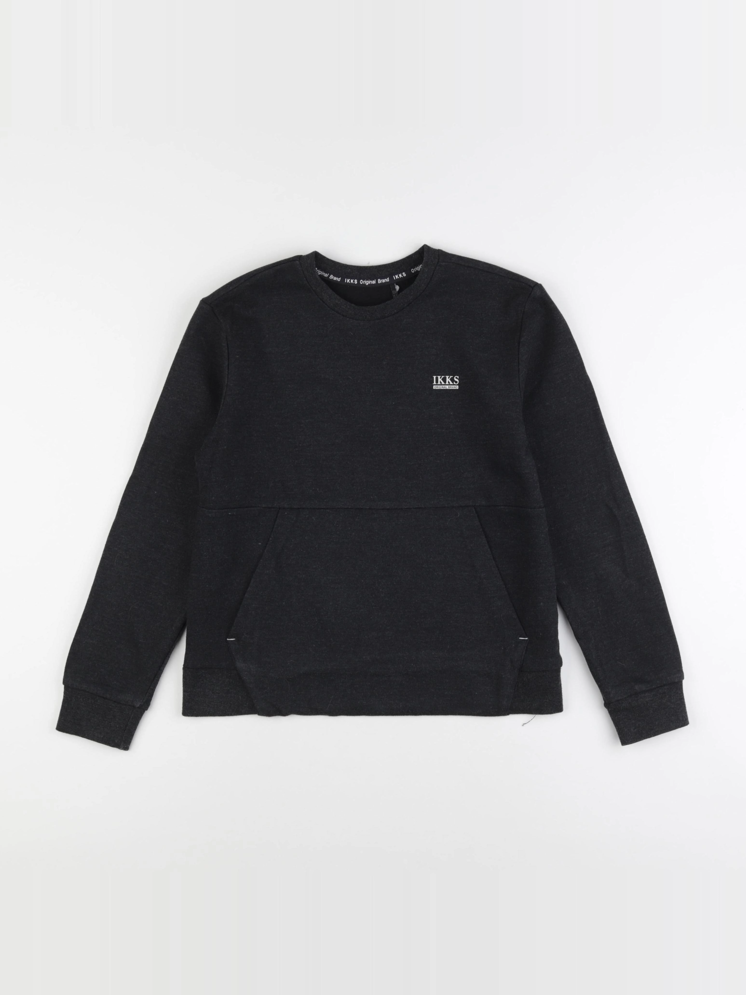 IKKS - sweat noir - 12 ans