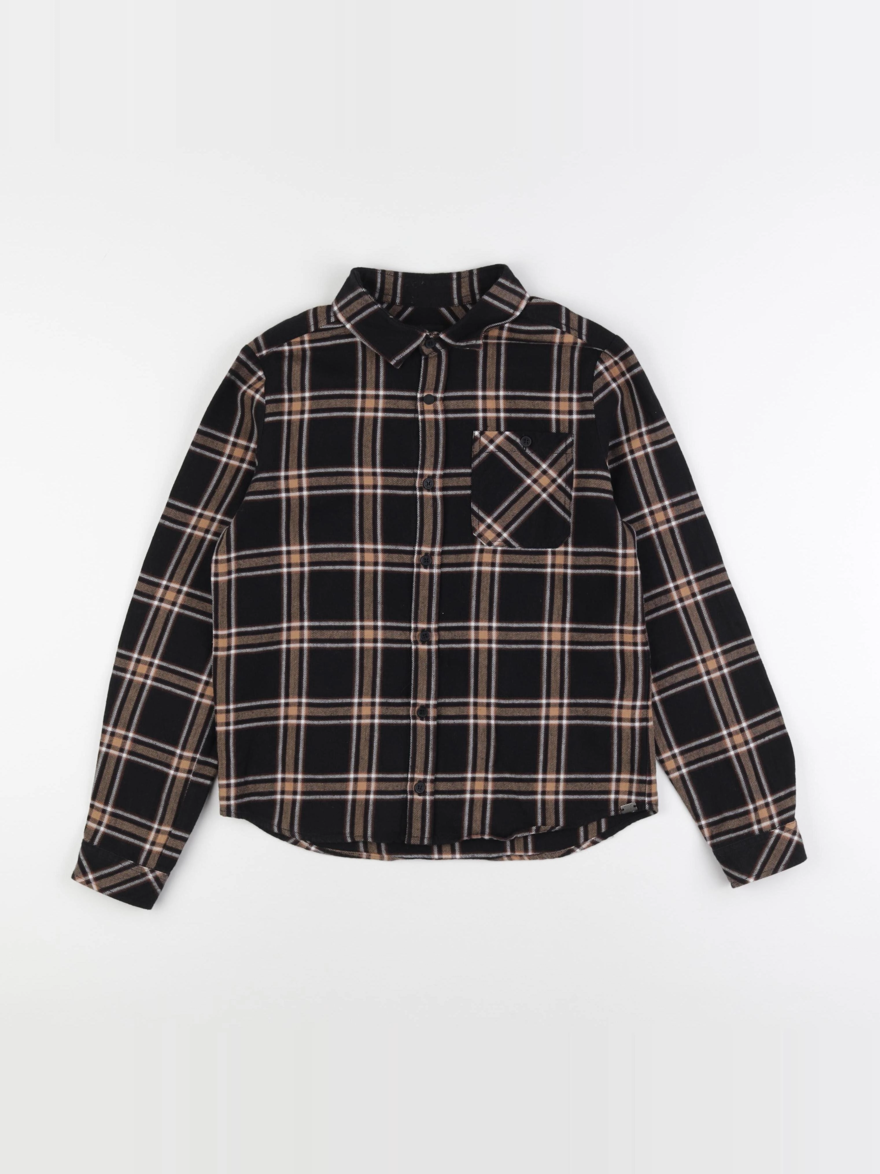 IKKS - chemise noir - 12 ans