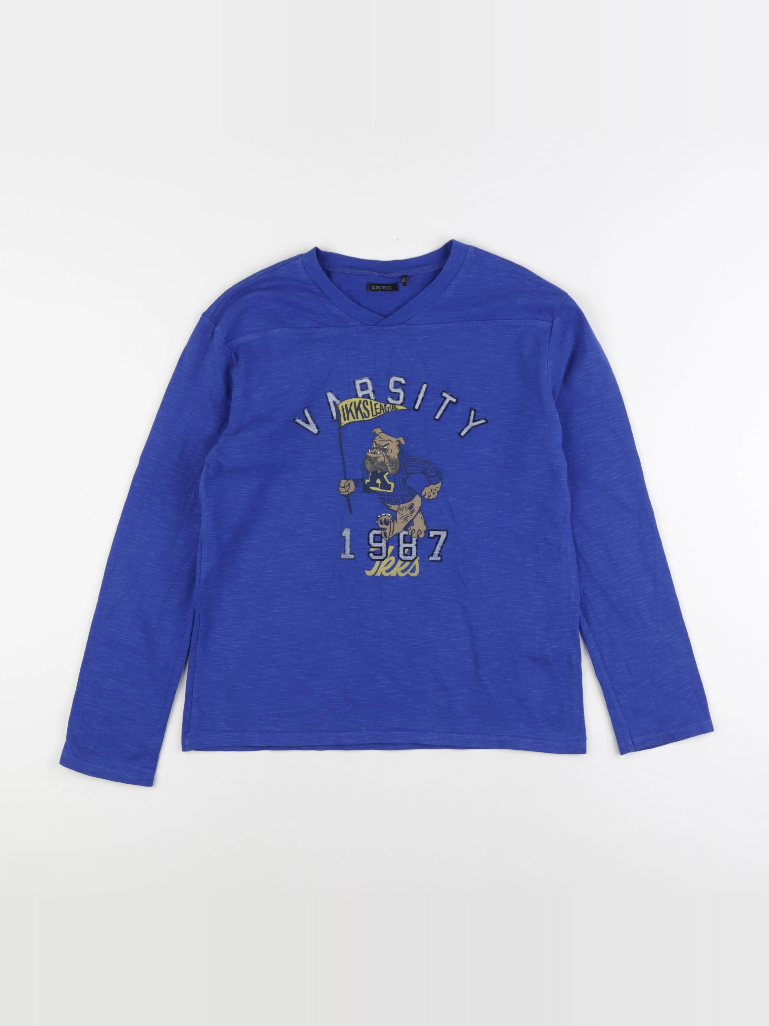 IKKS - tee-shirt bleu - 12 ans