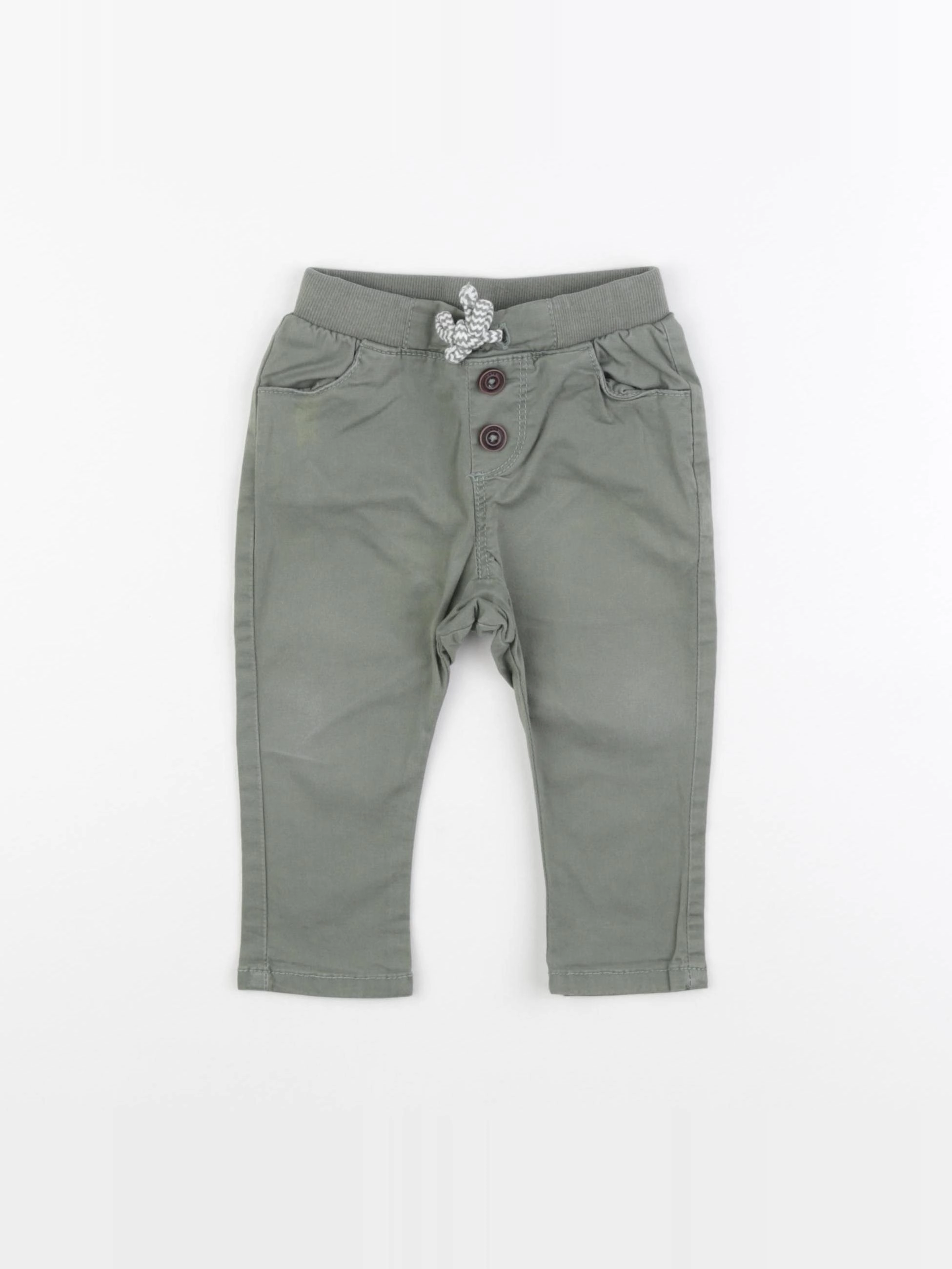 Tape à l'oeil - pantalon vert - 12 mois