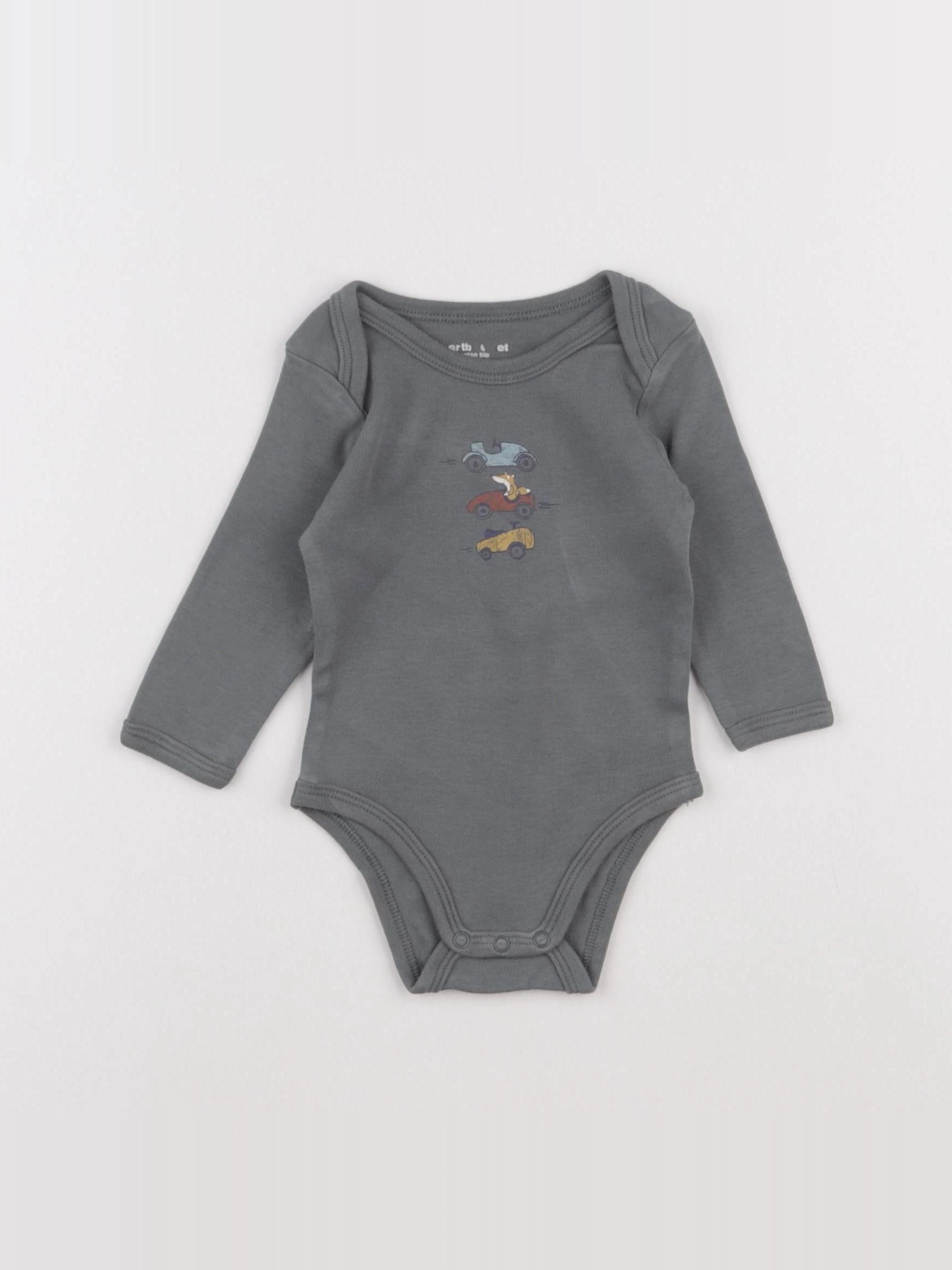 Vertbaudet - body vert - 3 mois
