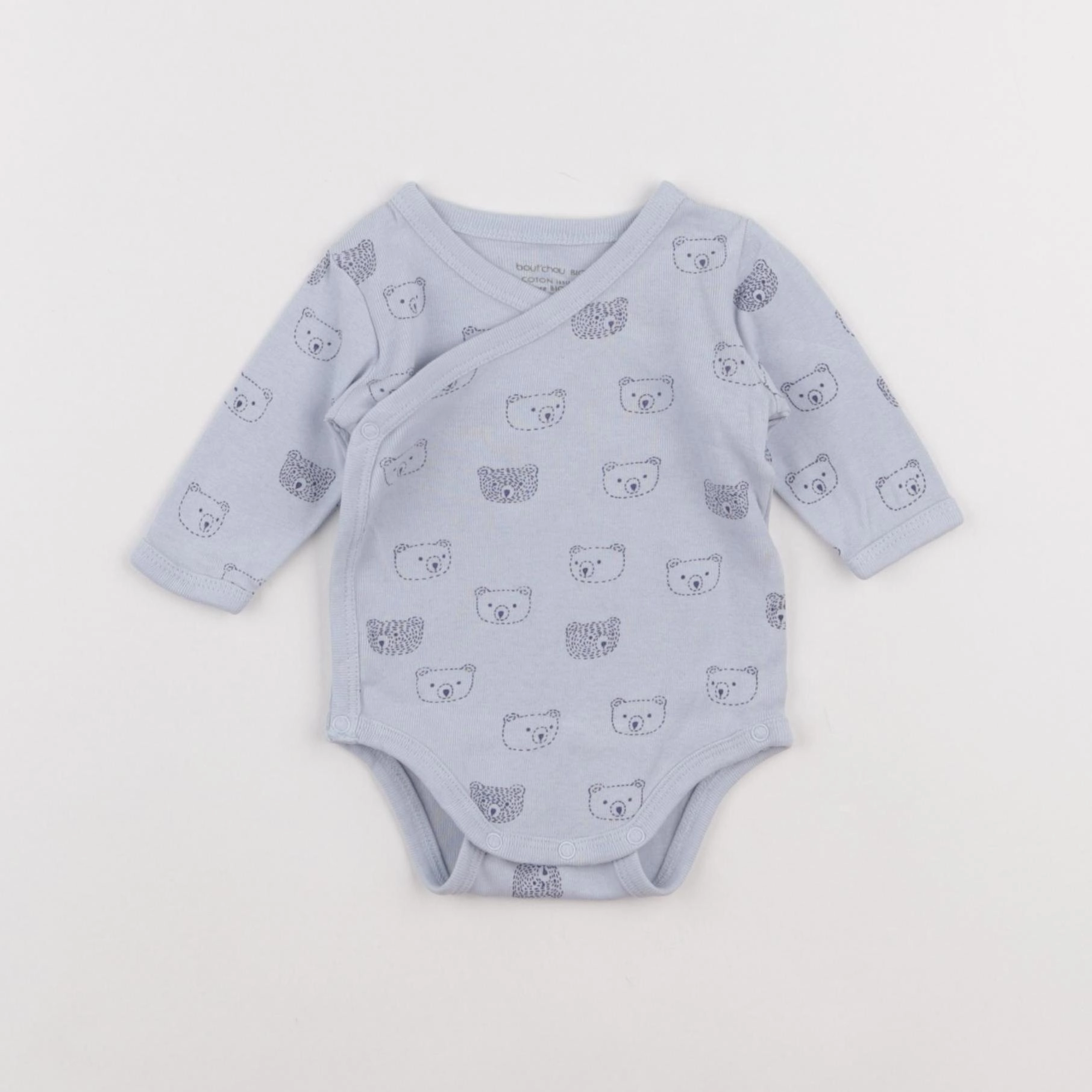 Boutchou - body bleu - 1 mois