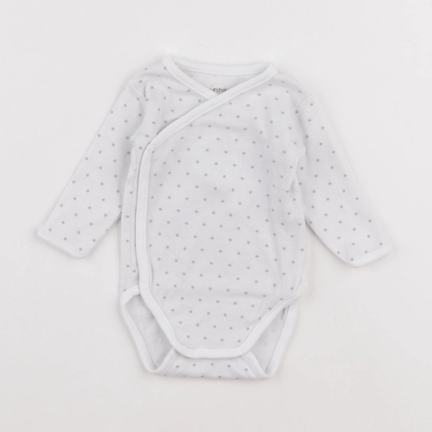 Boutchou - body blanc - 0 mois