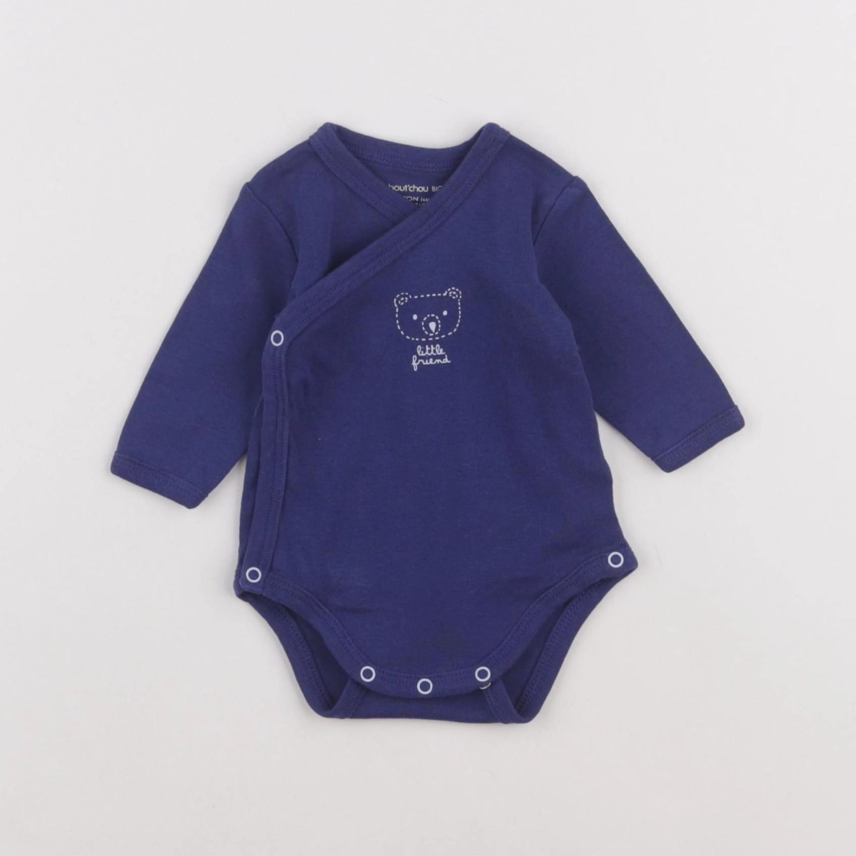 Boutchou - body bleu - 1 mois