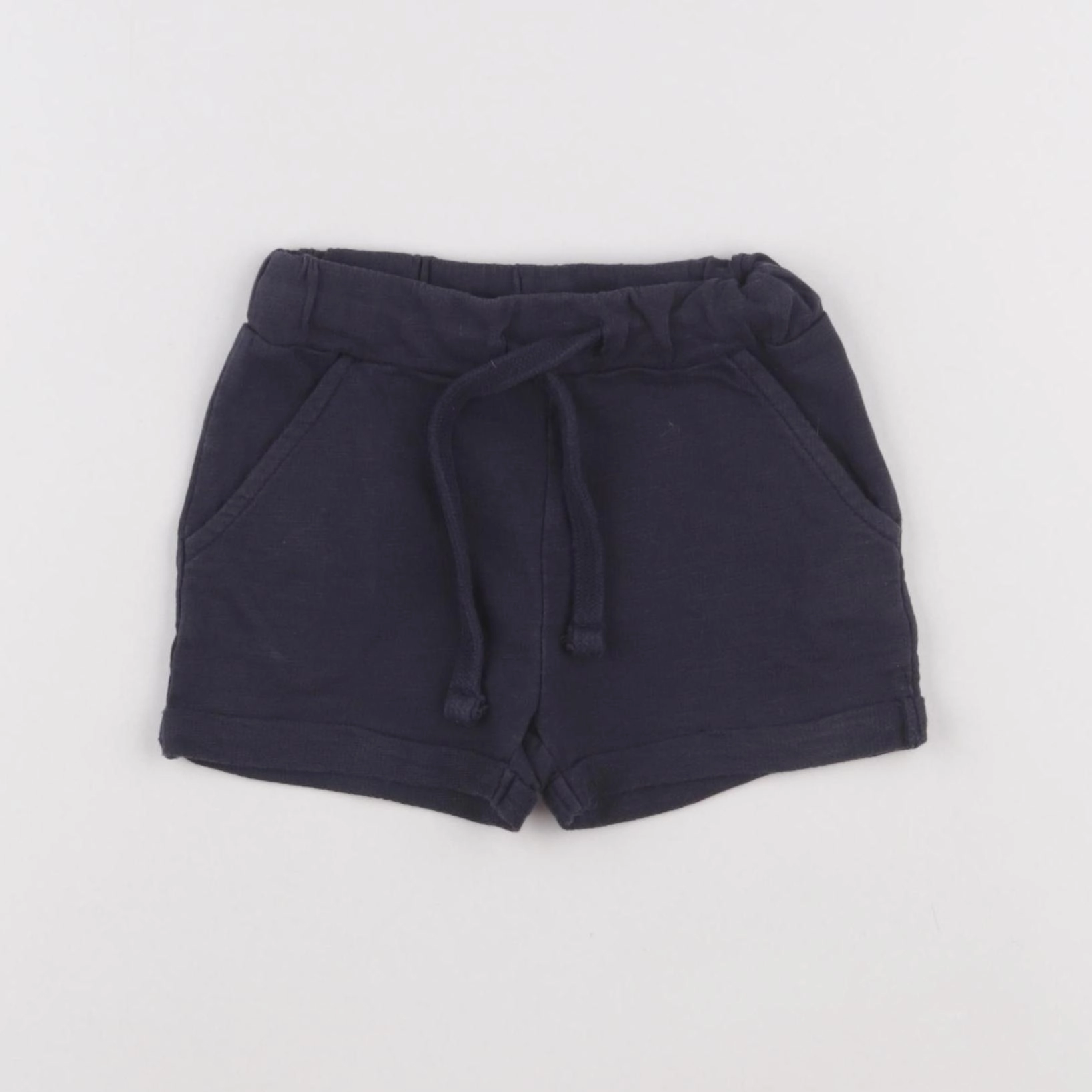 Boutchou - short bleu - 12 mois