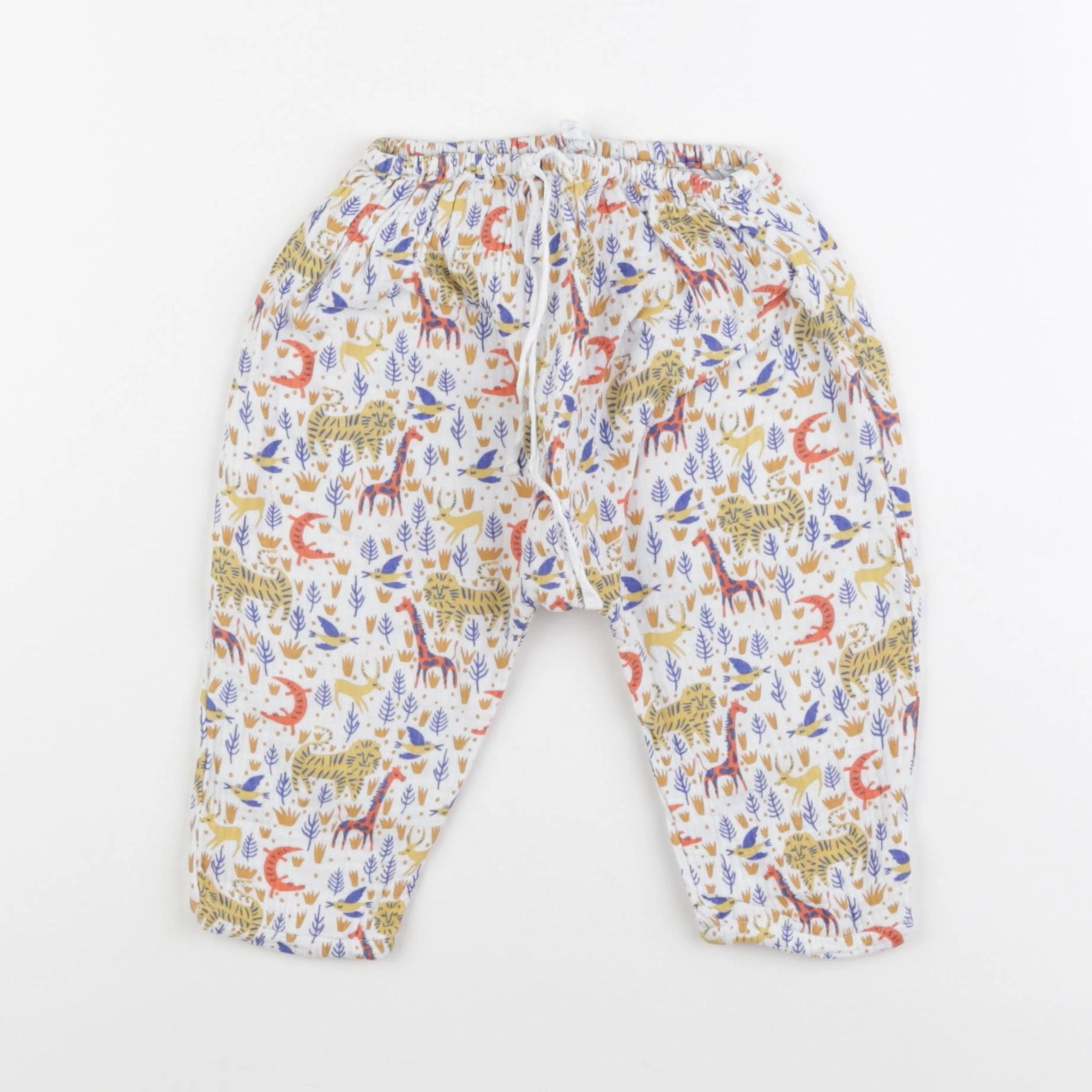 Boutchou - pantalon multicolore - 9 mois