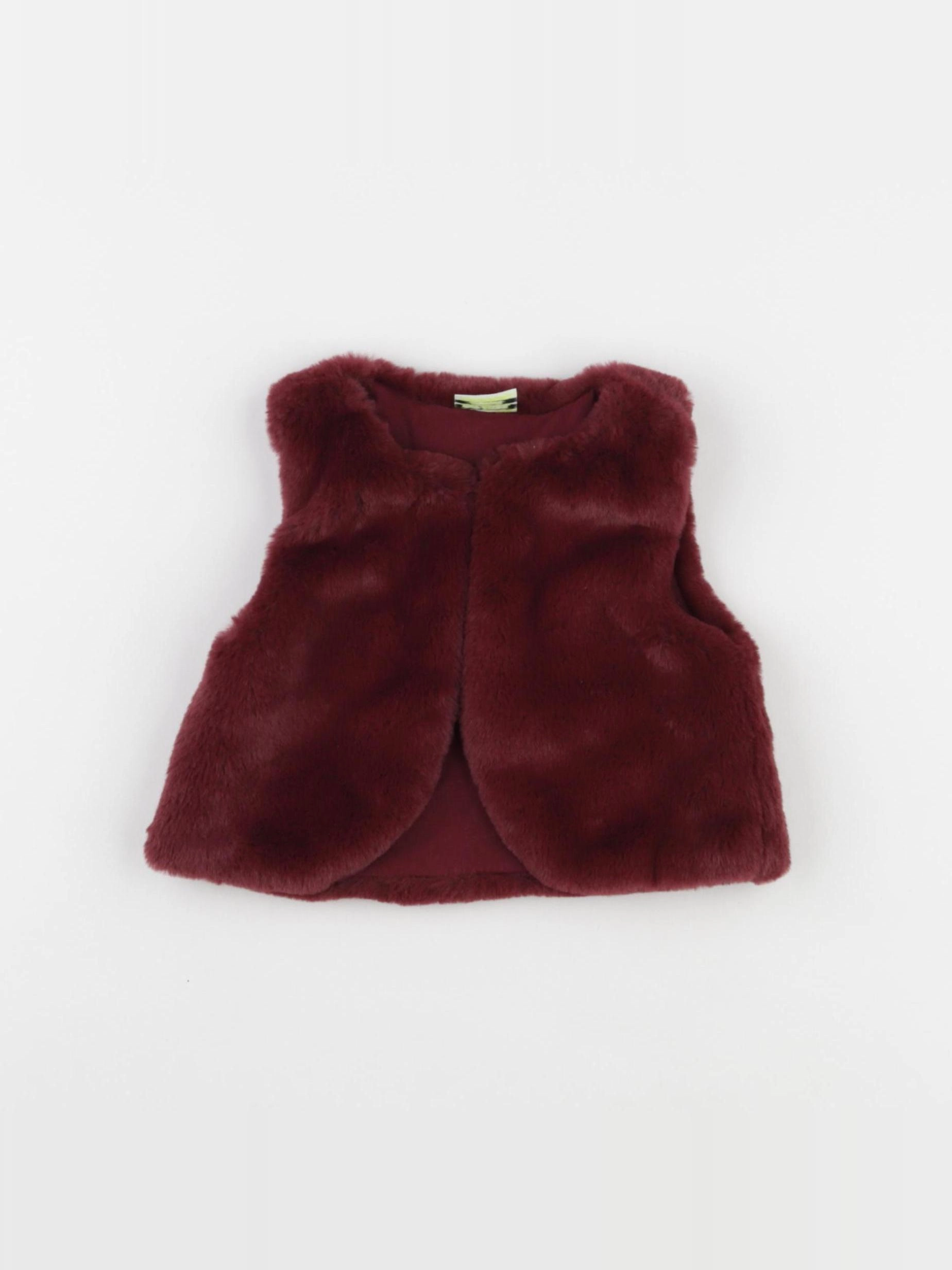 Tape à l'oeil - gilet rouge - 6 mois