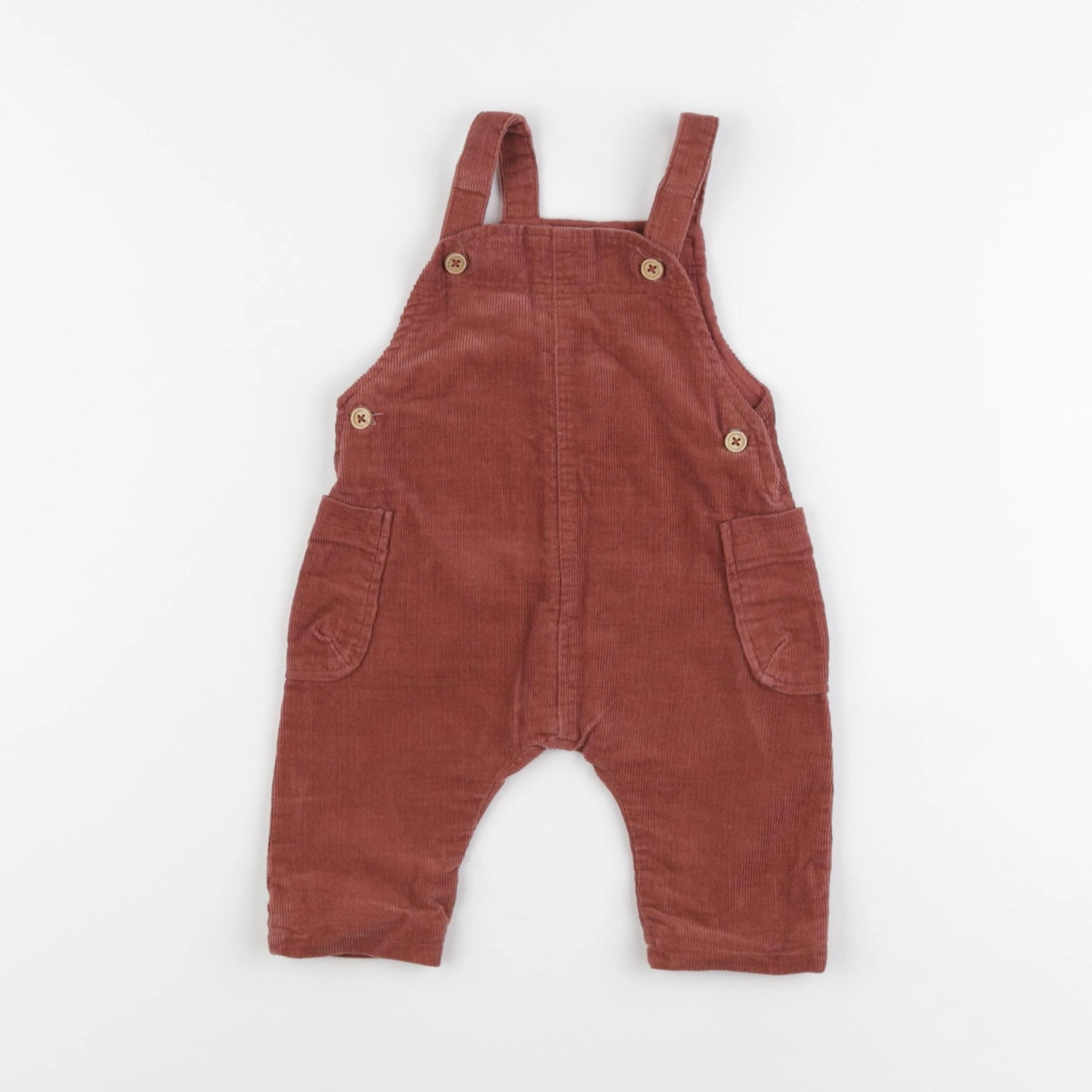 Zara - salopette rouge - 1/3 mois