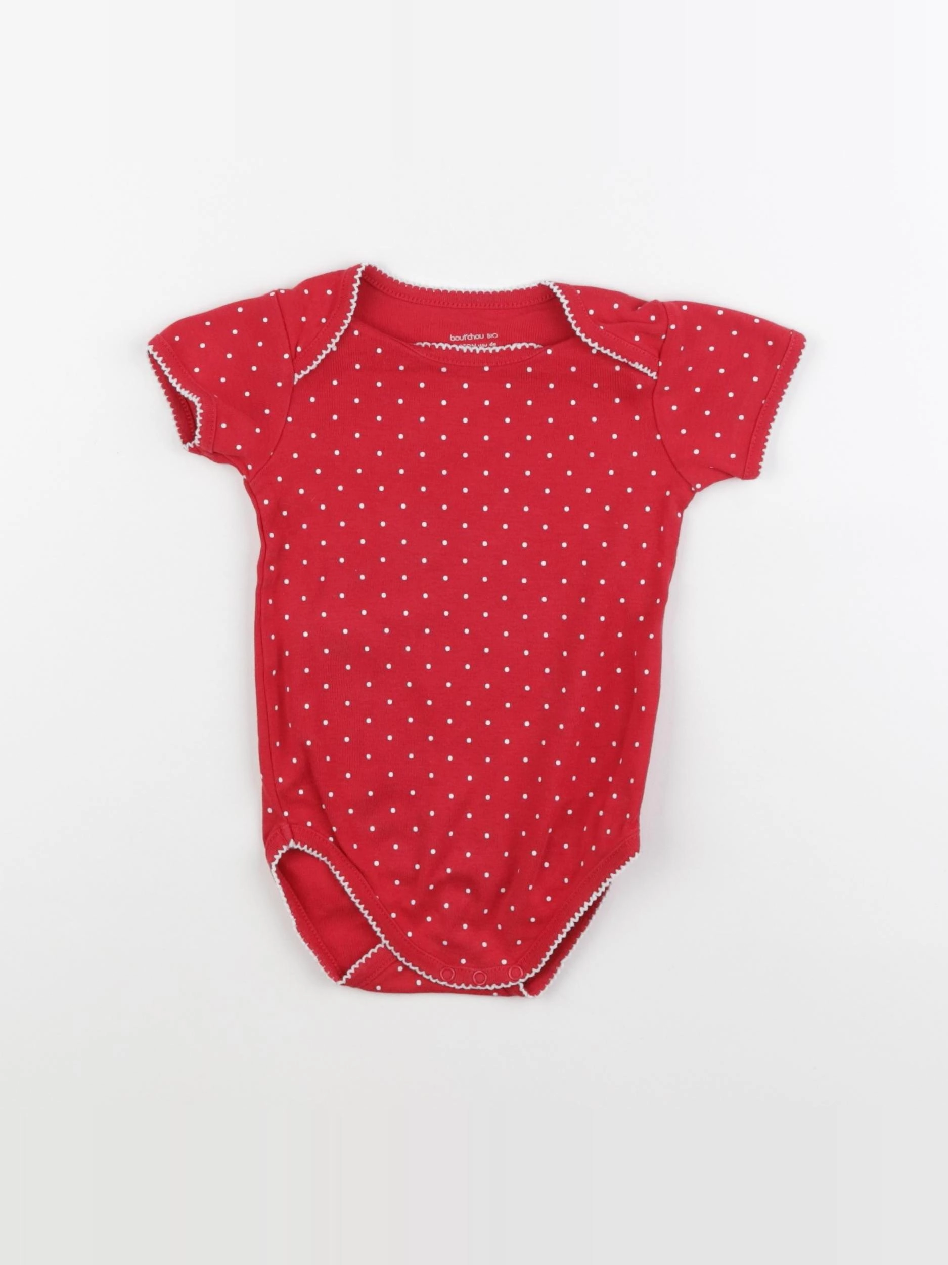 Boutchou - body rouge - 18 mois