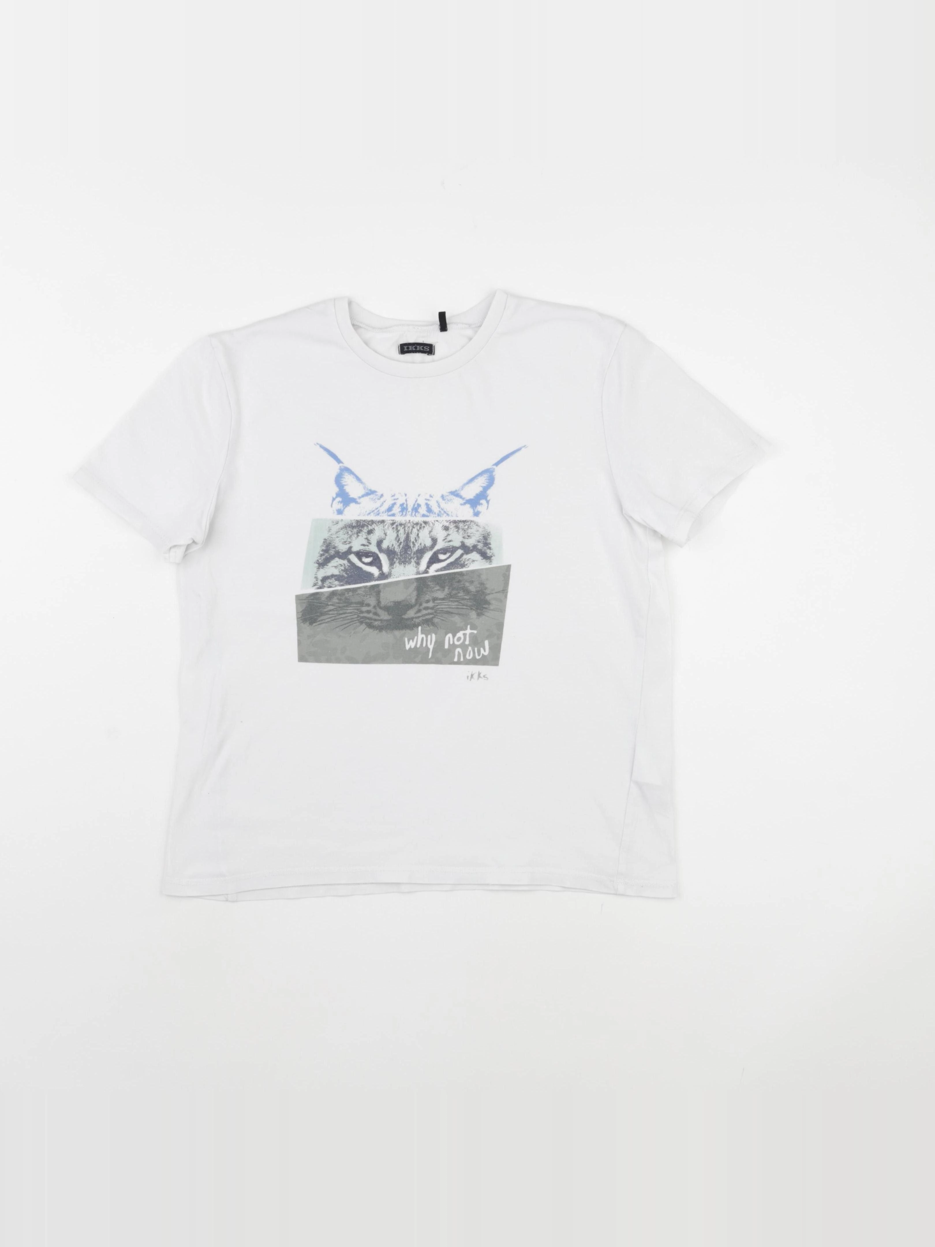 IKKS - tee-shirt blanc - 12 ans
